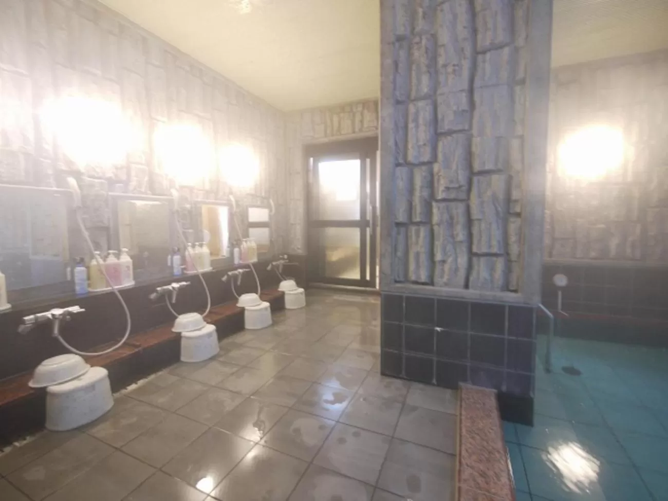 Public Bath in Hotel Route-Inn Yokote Inter