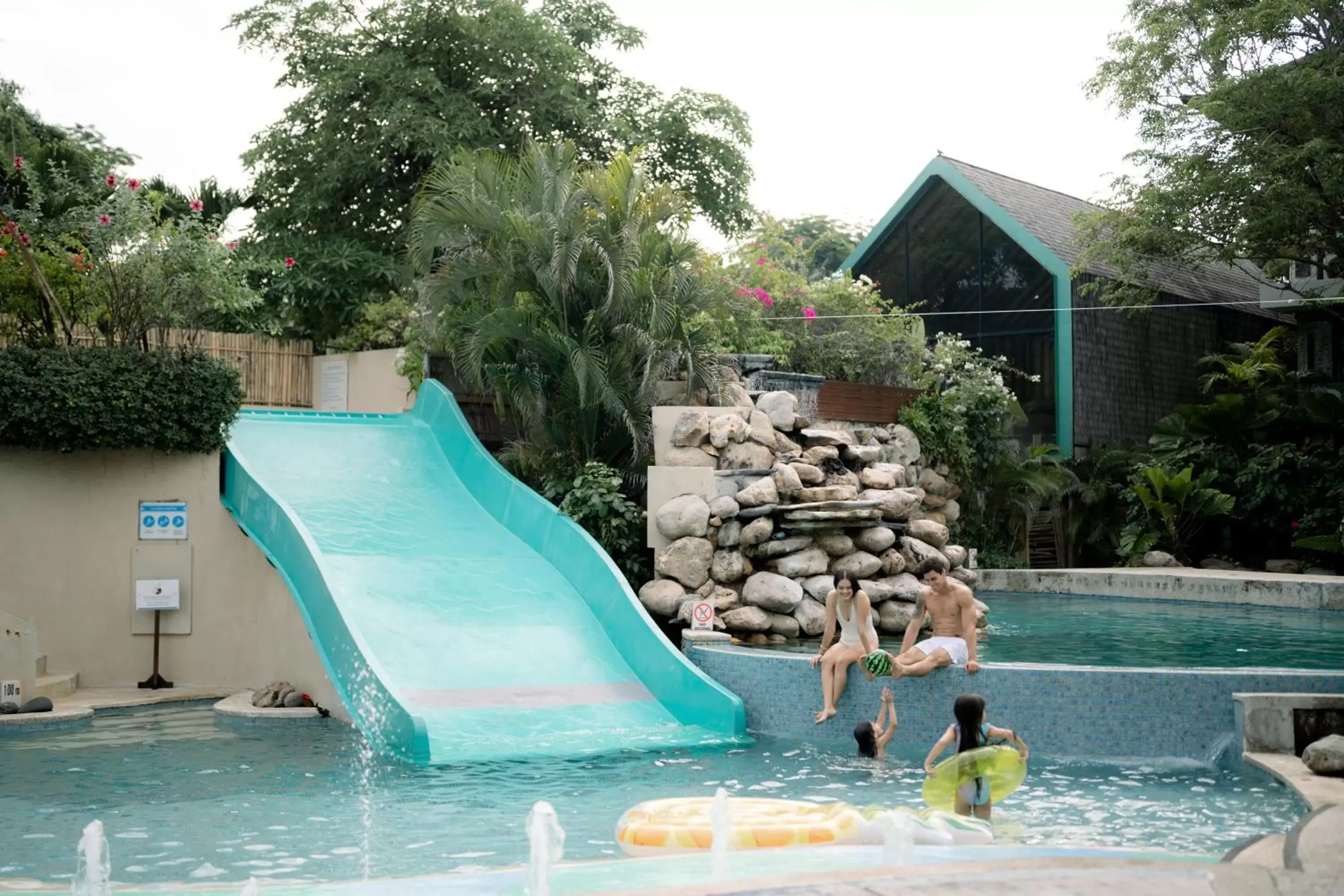 Swimming pool, Water Park in Bali Mandira Beach Resort & Spa