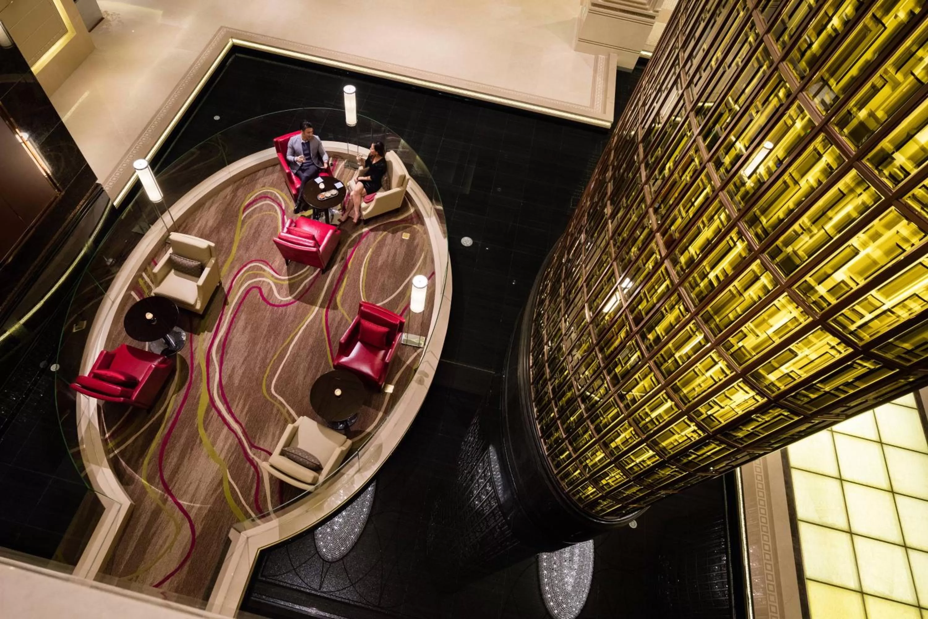 Lounge or bar in Changzhou Marriott Hotel