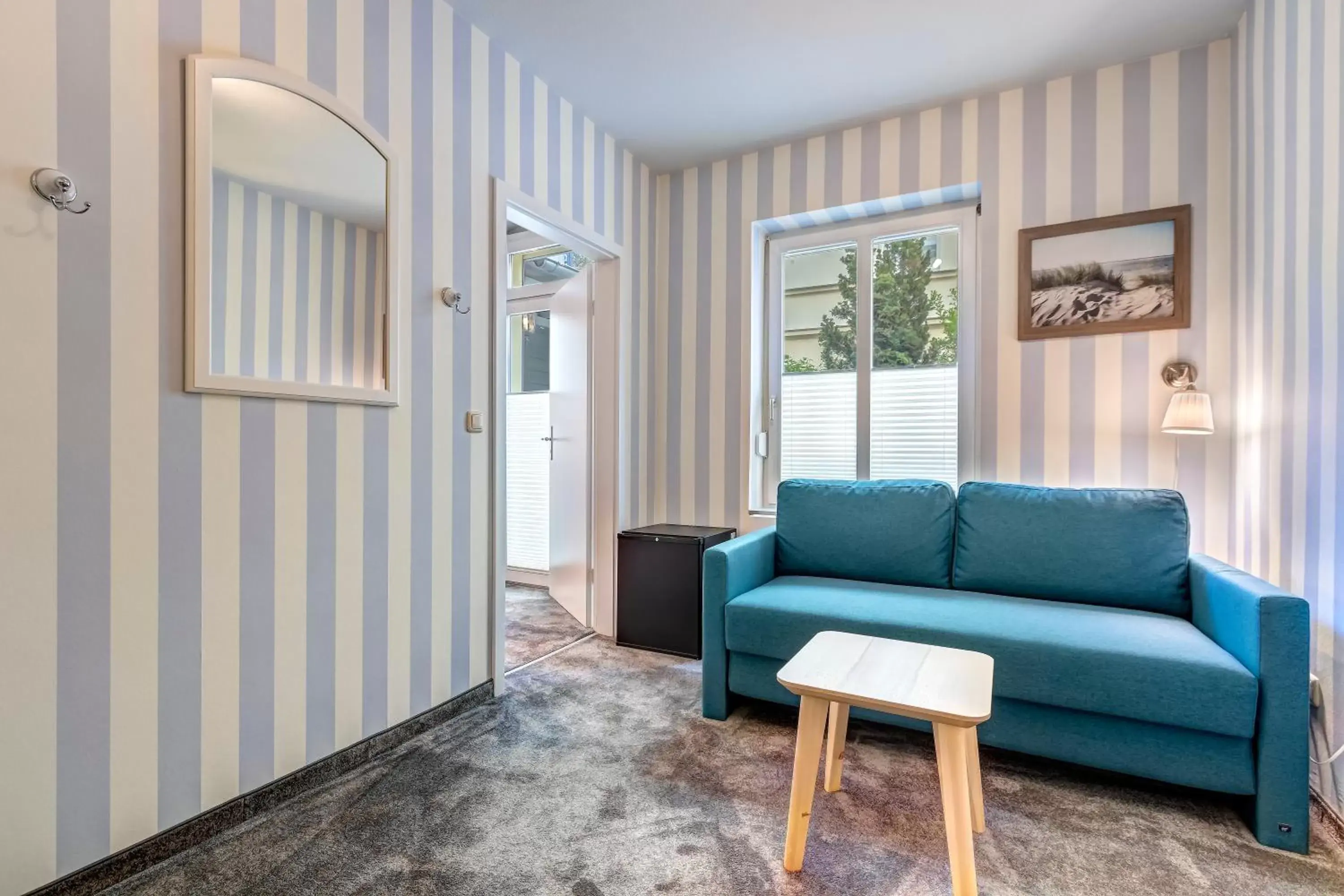 Bedroom, Seating Area in Hotel Villa Seeschlößchen