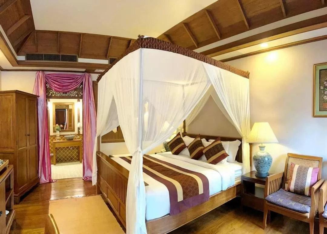 Bedroom, Bed in Amata Lanna Village อมตะล้านนาวิลเลจ