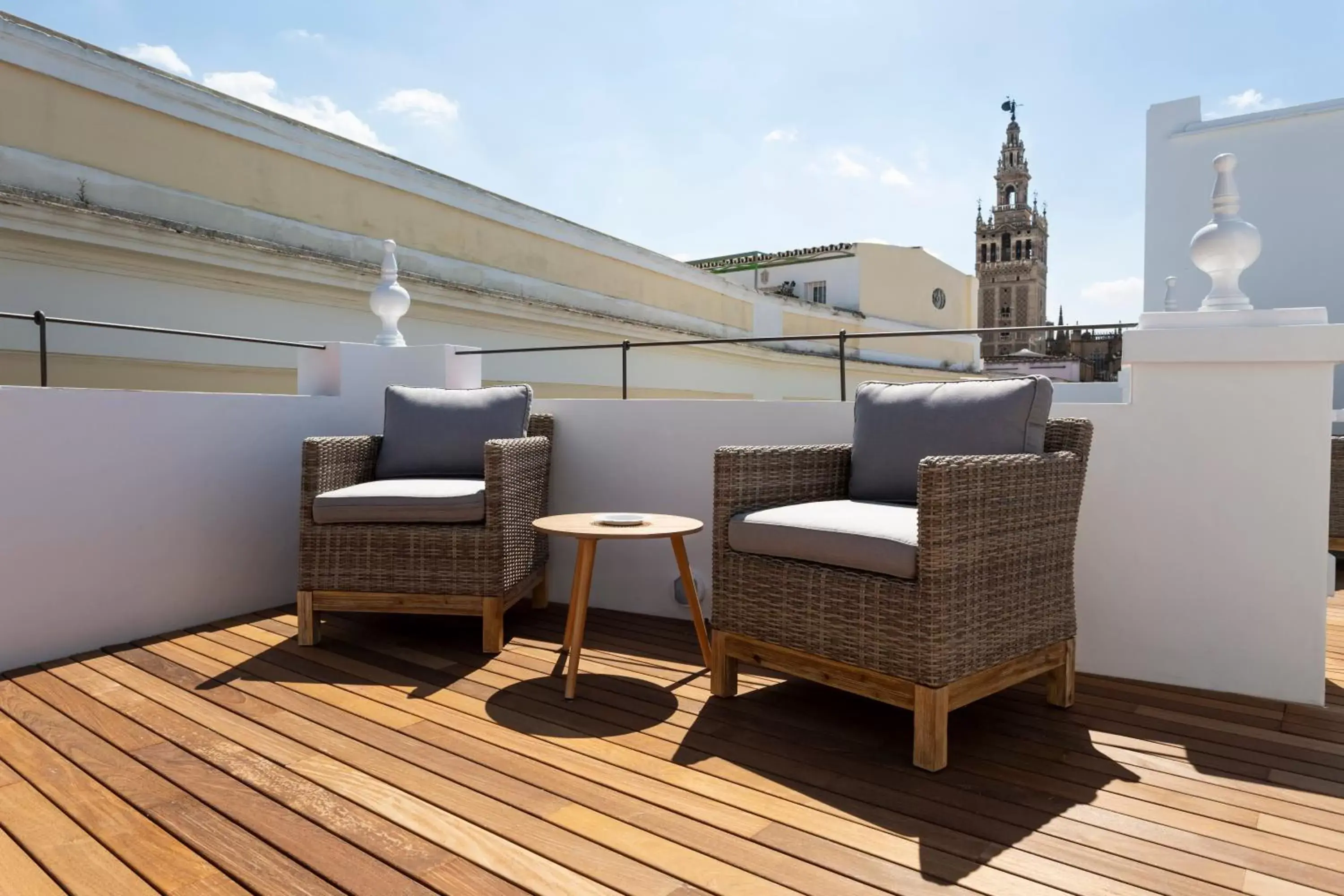 Balcony/Terrace in Basic Hotel Sevilla Catedral