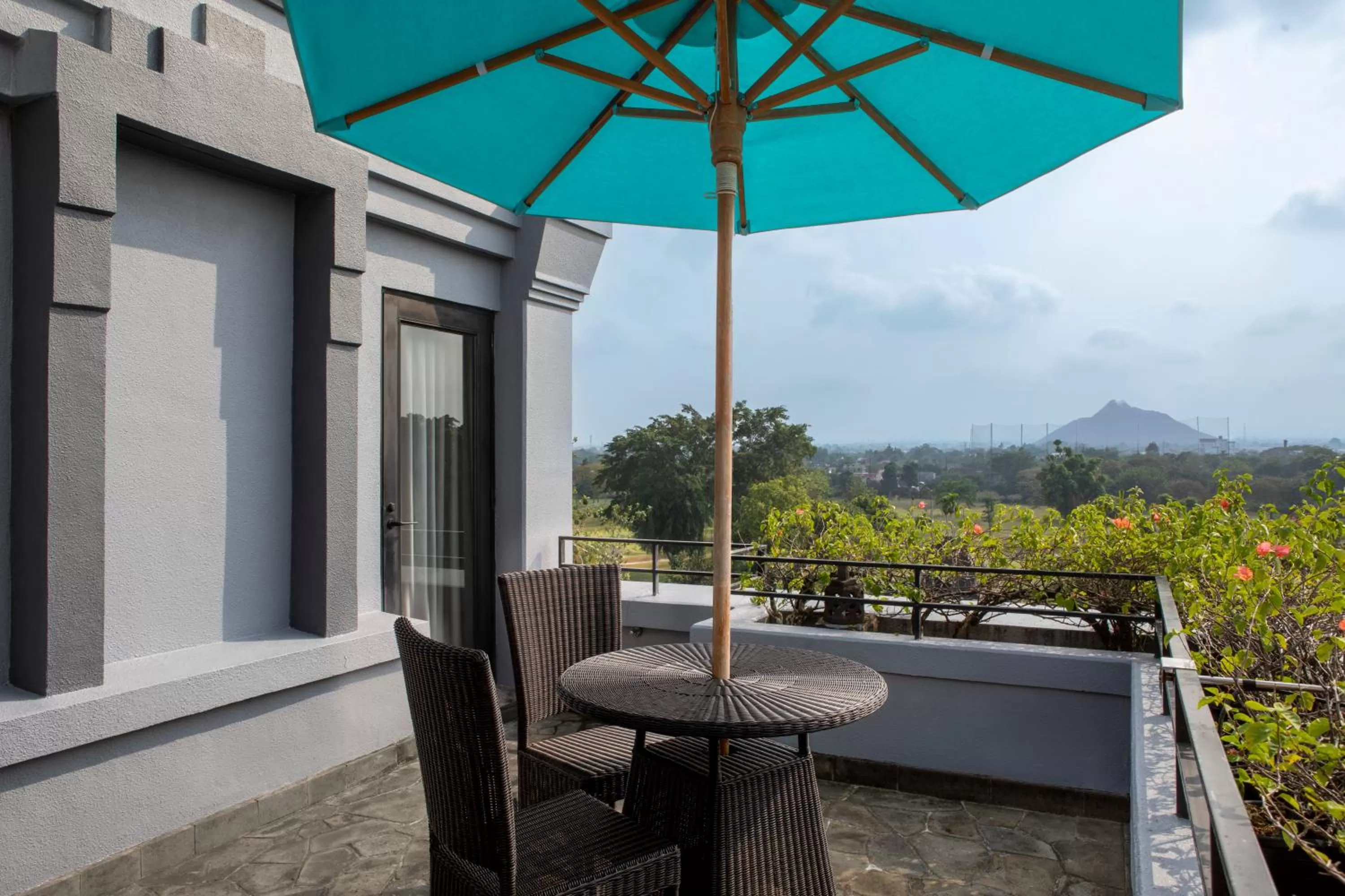 Balcony/Terrace in Hyatt Regency Yogyakarta