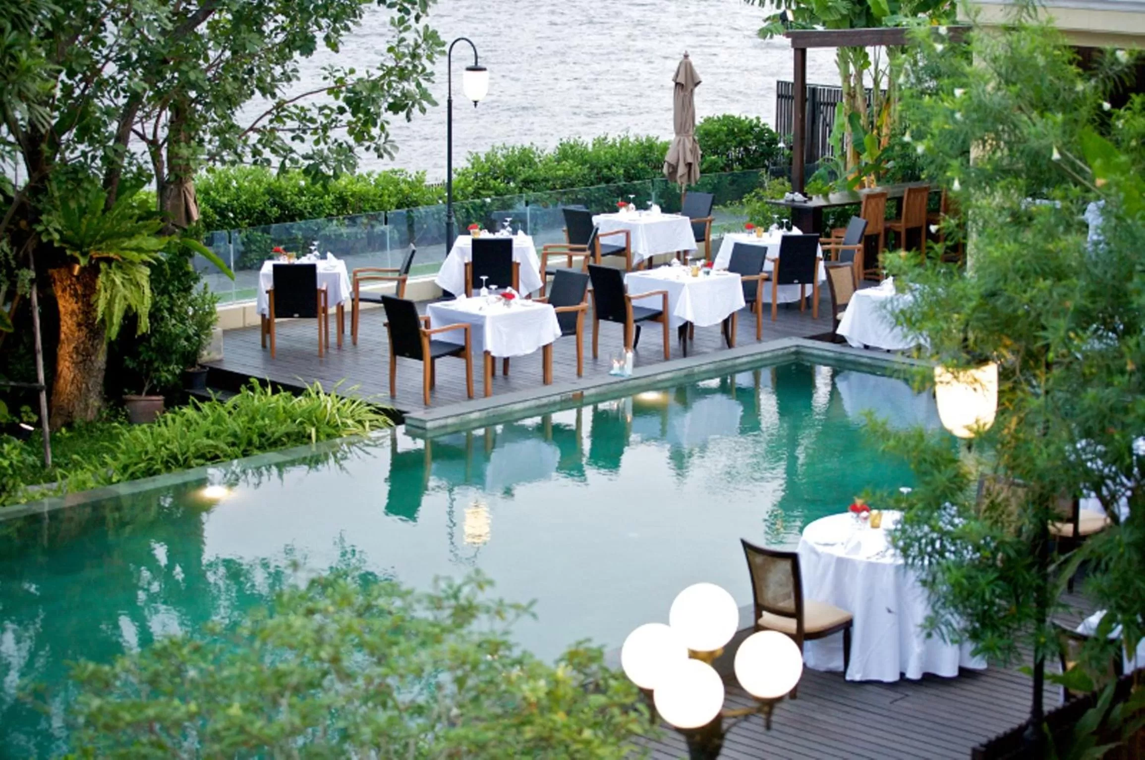 Bird's eye view in Praya Palazzo