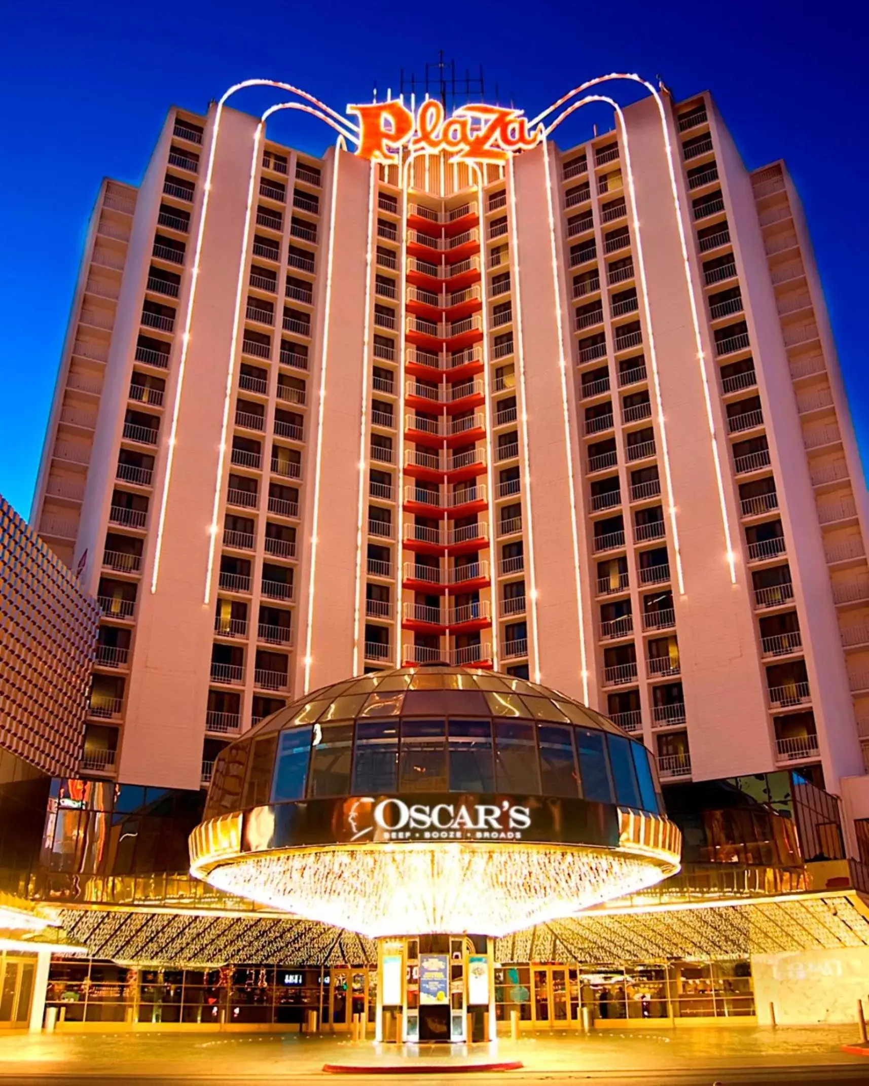 Facade/entrance, Property Building in Plaza Hotel & Casino