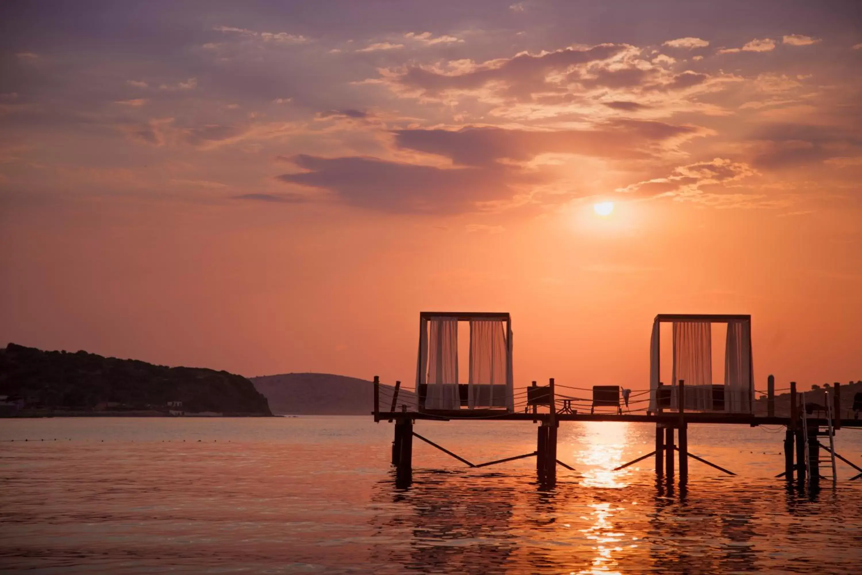 Beach, Sunrise/Sunset in Sirene Luxury Hotel Bodrum