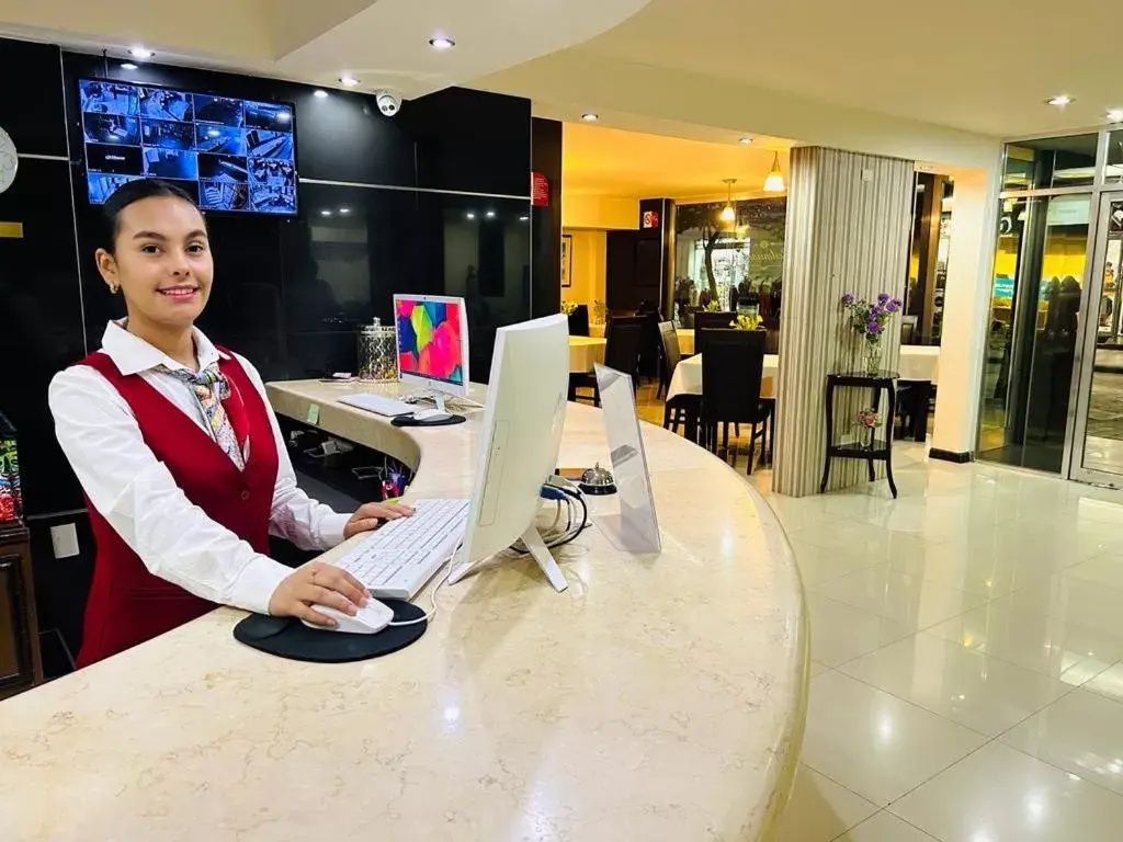 Lobby or reception in Hotel Francis