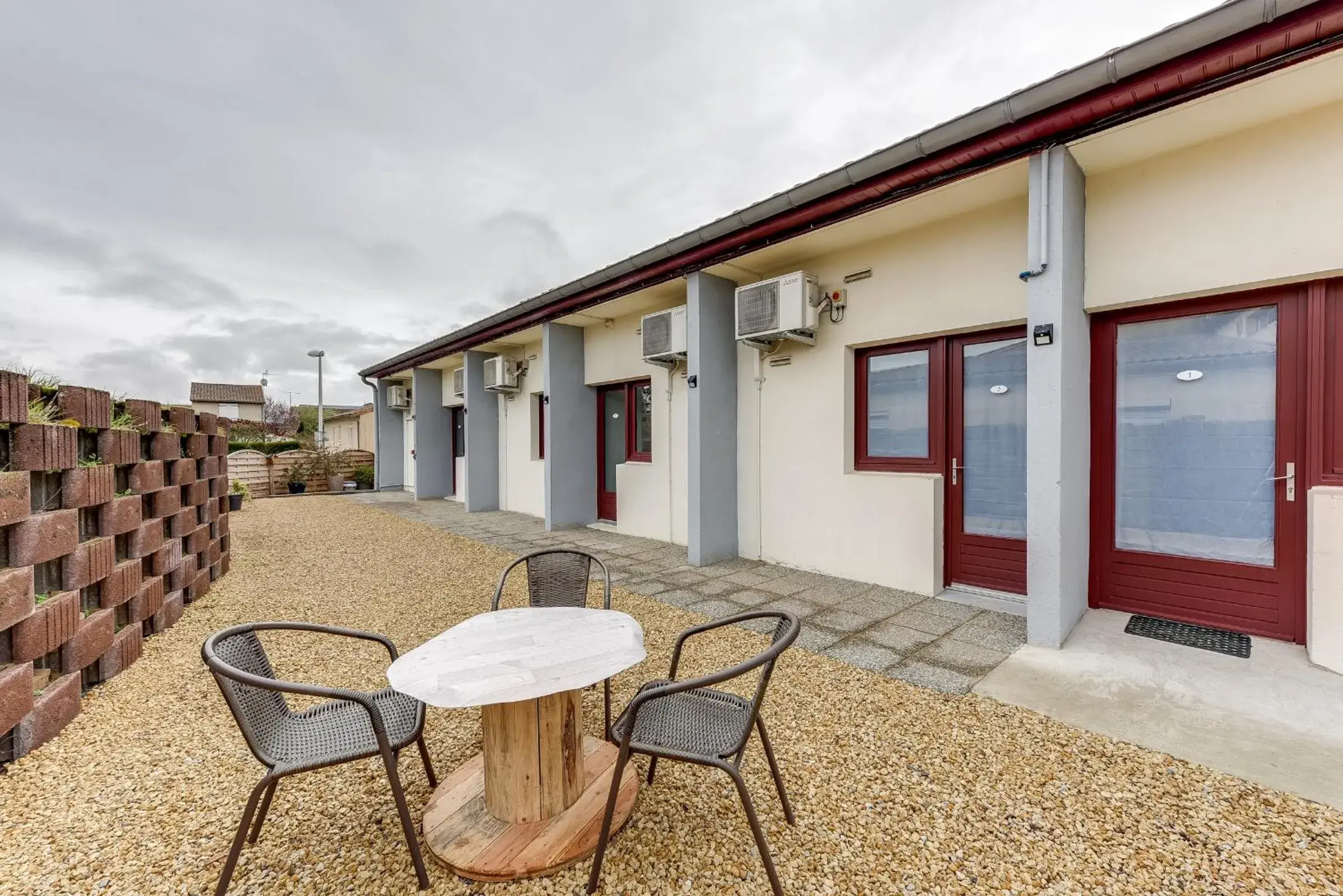 Patio in The Originals Access, Hotel Thouars