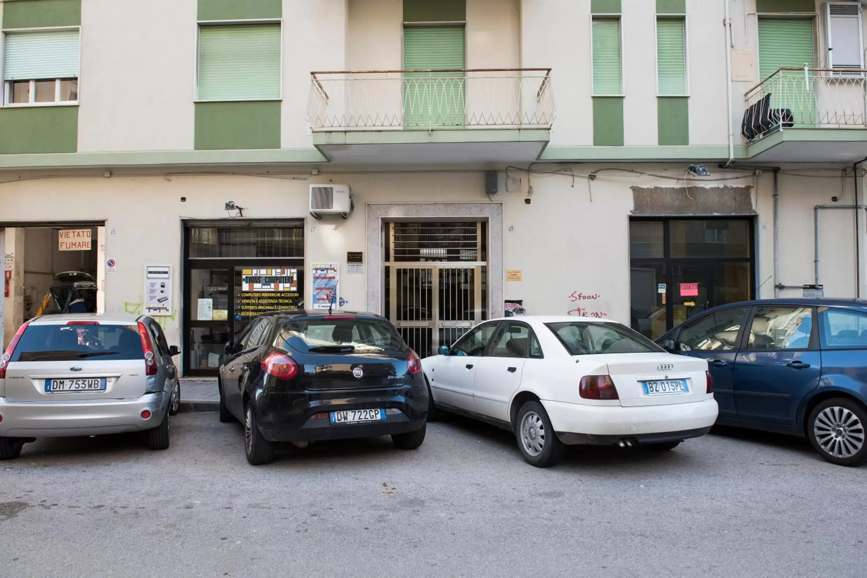 Parking in CAPRI B&B