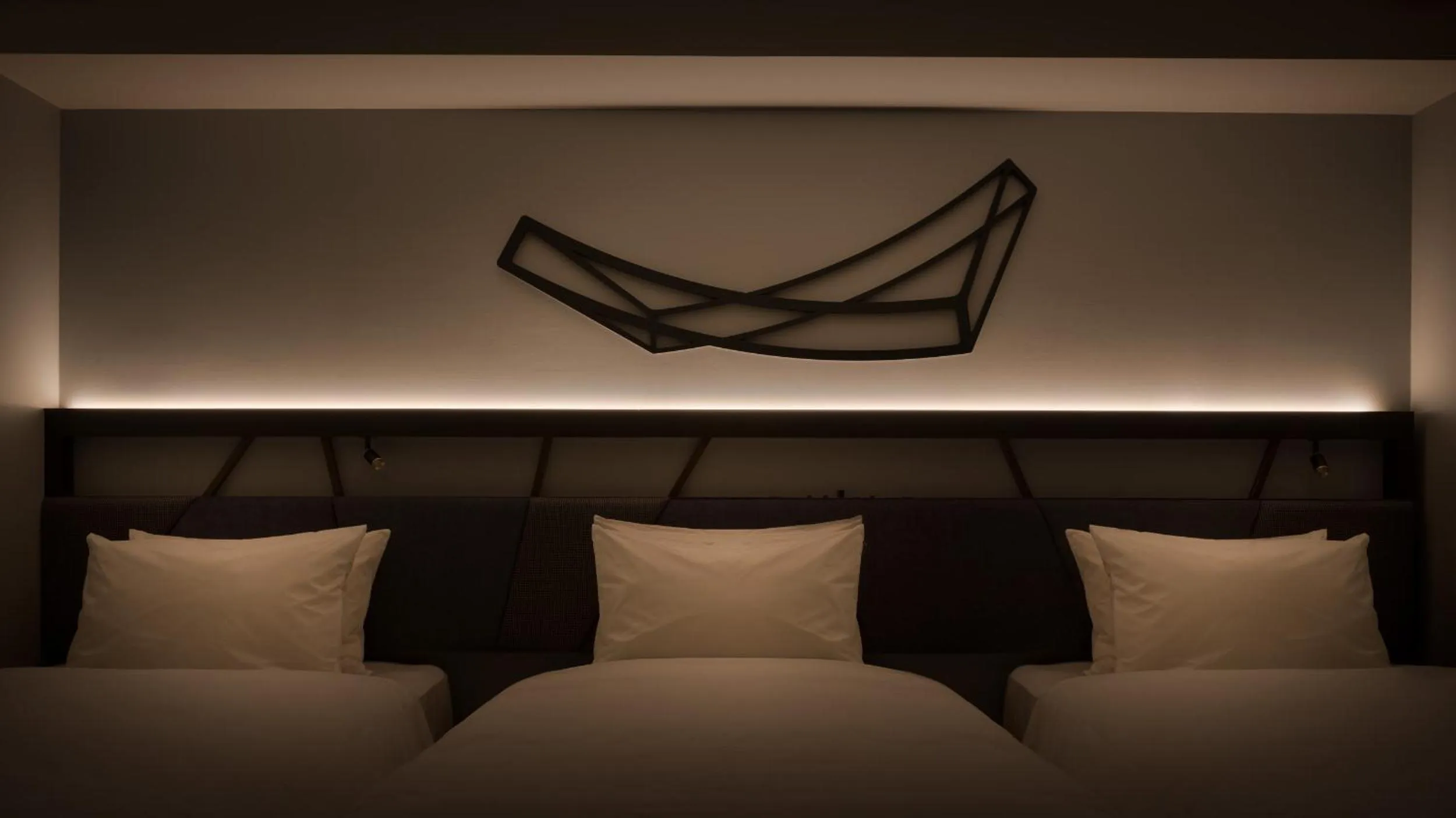 Bed in Nest Hotel Osaka Umeda