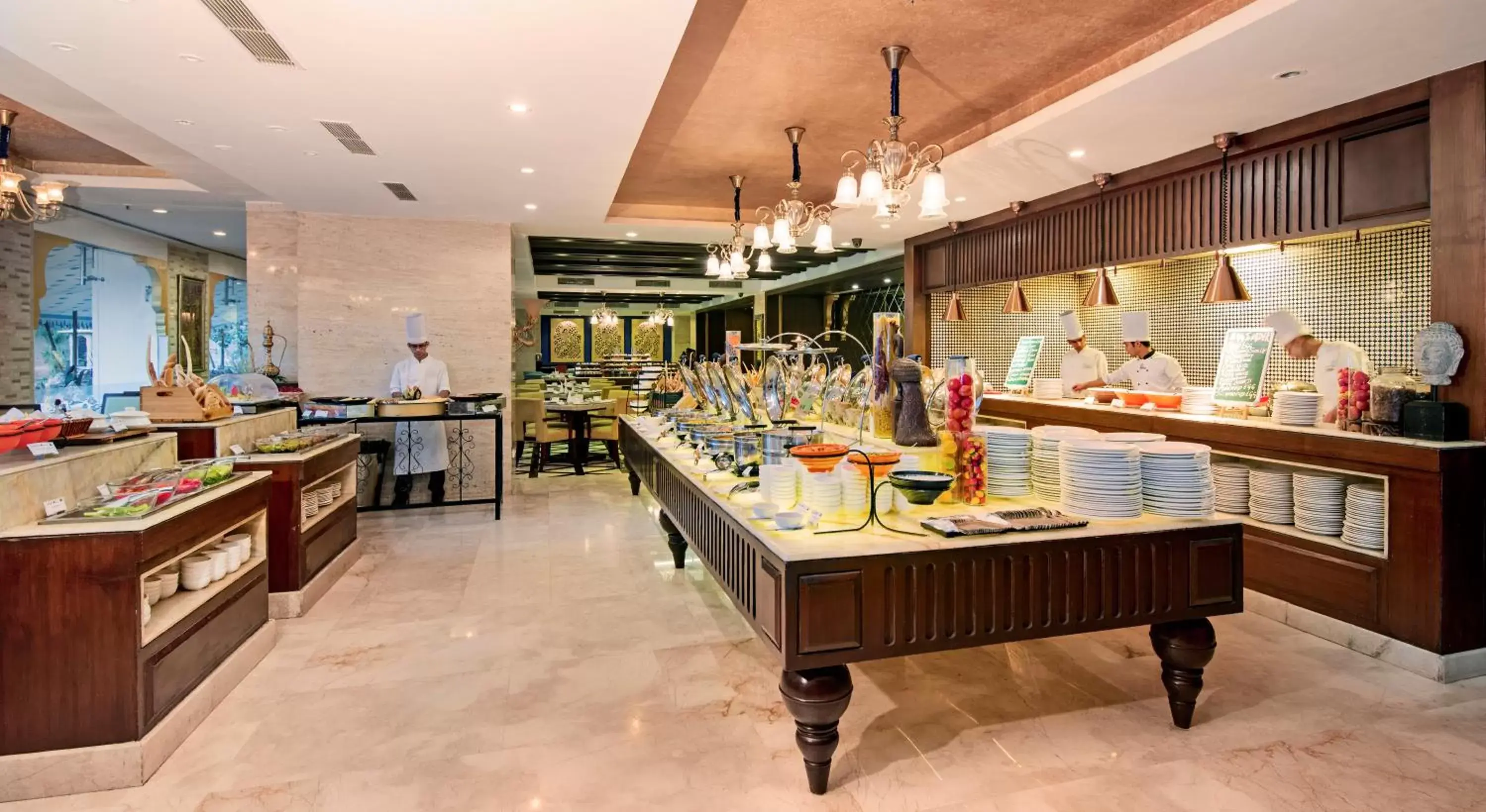 Restaurant/Places to Eat in Radisson Blu Udaipur Palace Resort & Spa