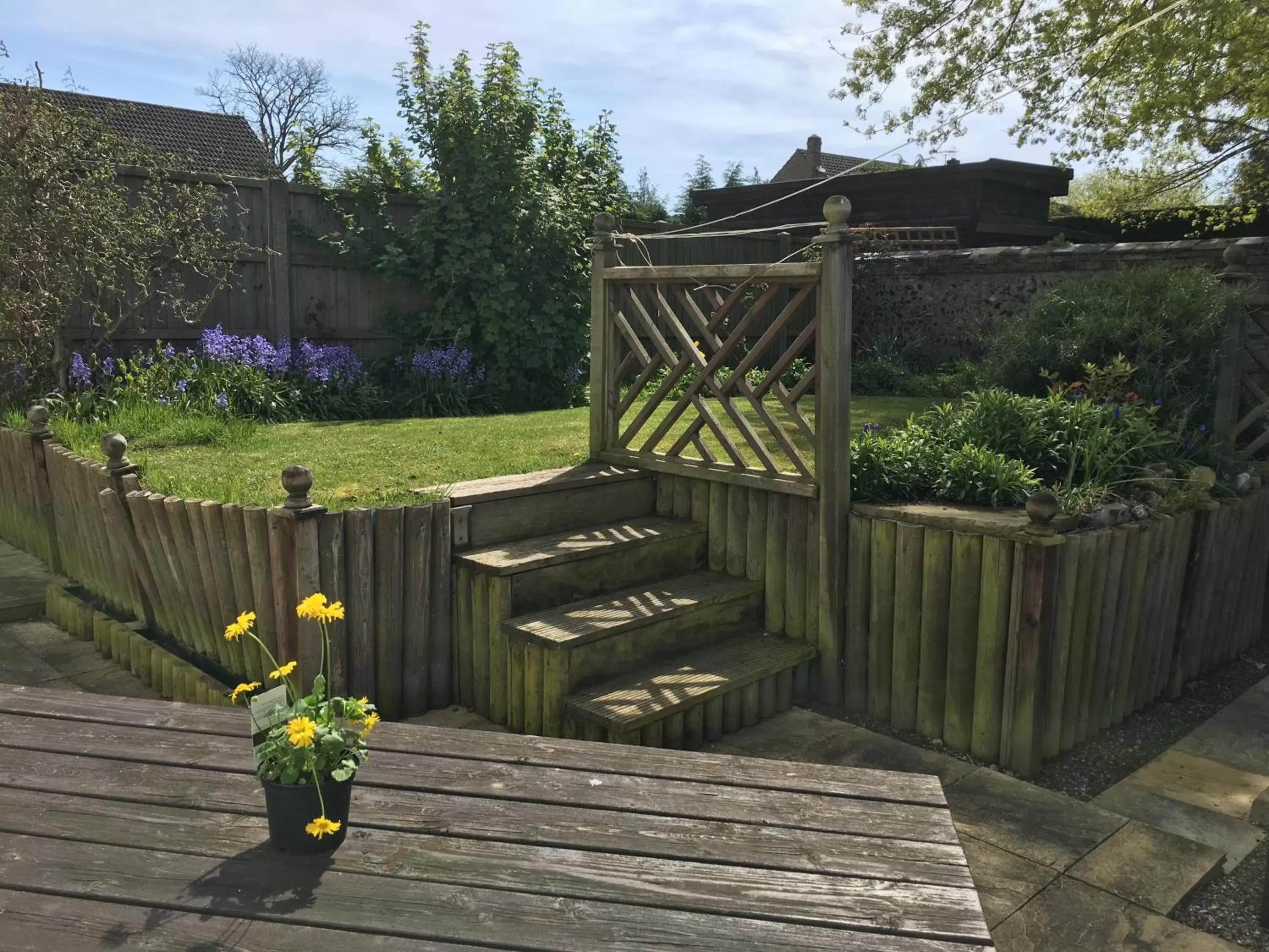 Garden in The Crown Hotel