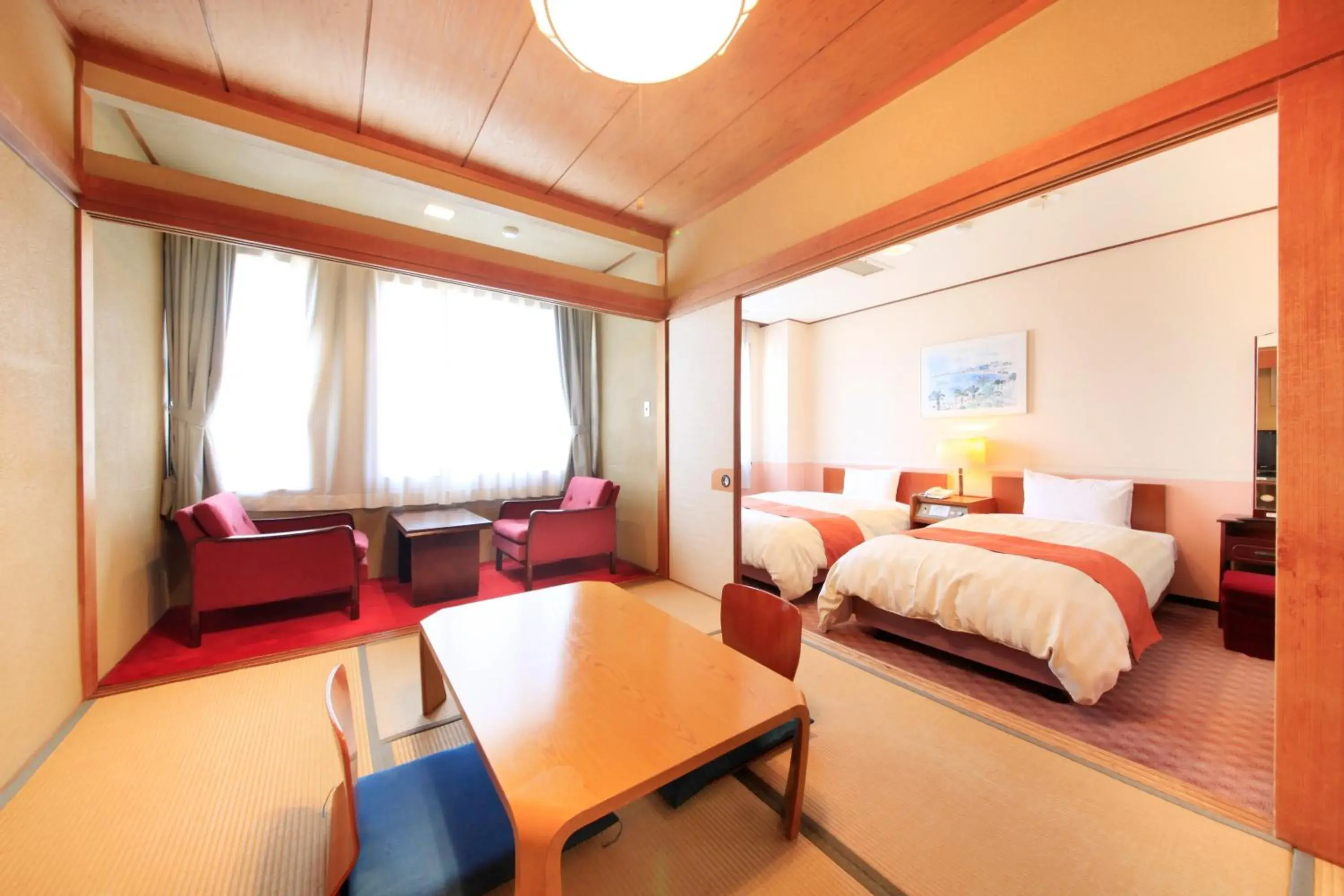 Living room in Fuji Green Hotel