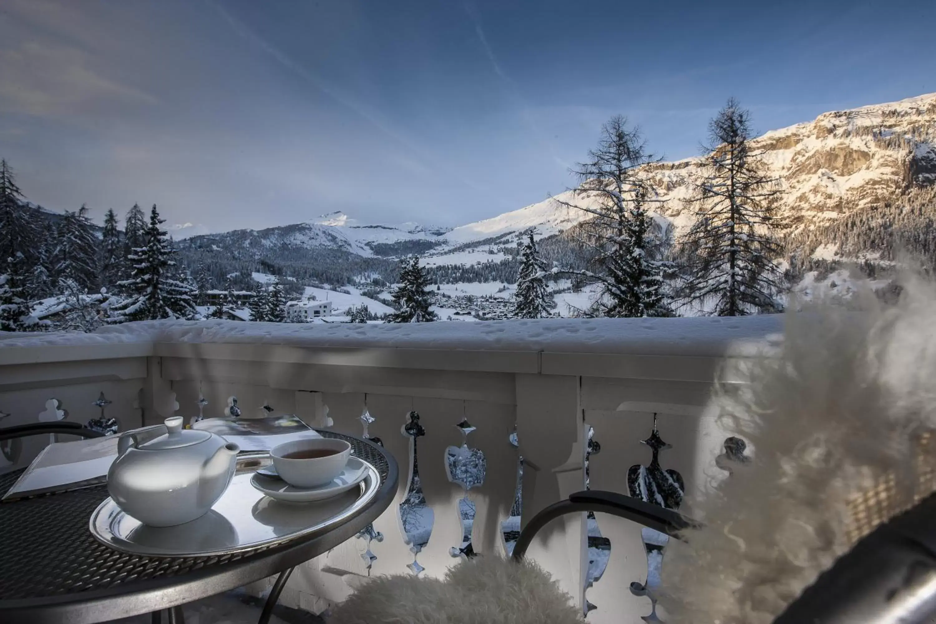 Winter in Romantik Hotel Schweizerhof & Spa
