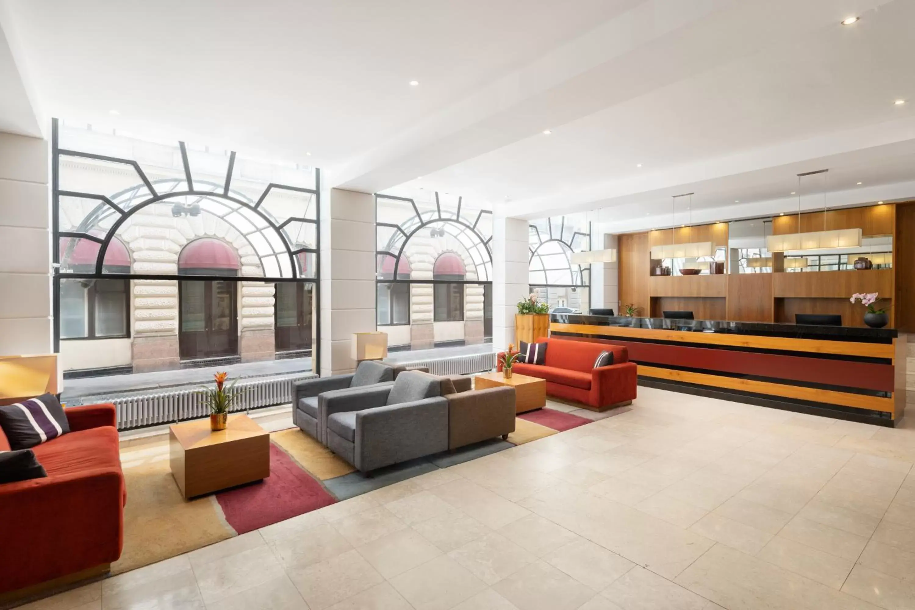 Lobby or reception in K+K Hotel Opera Lobby or reception in K+K Hotel Opera