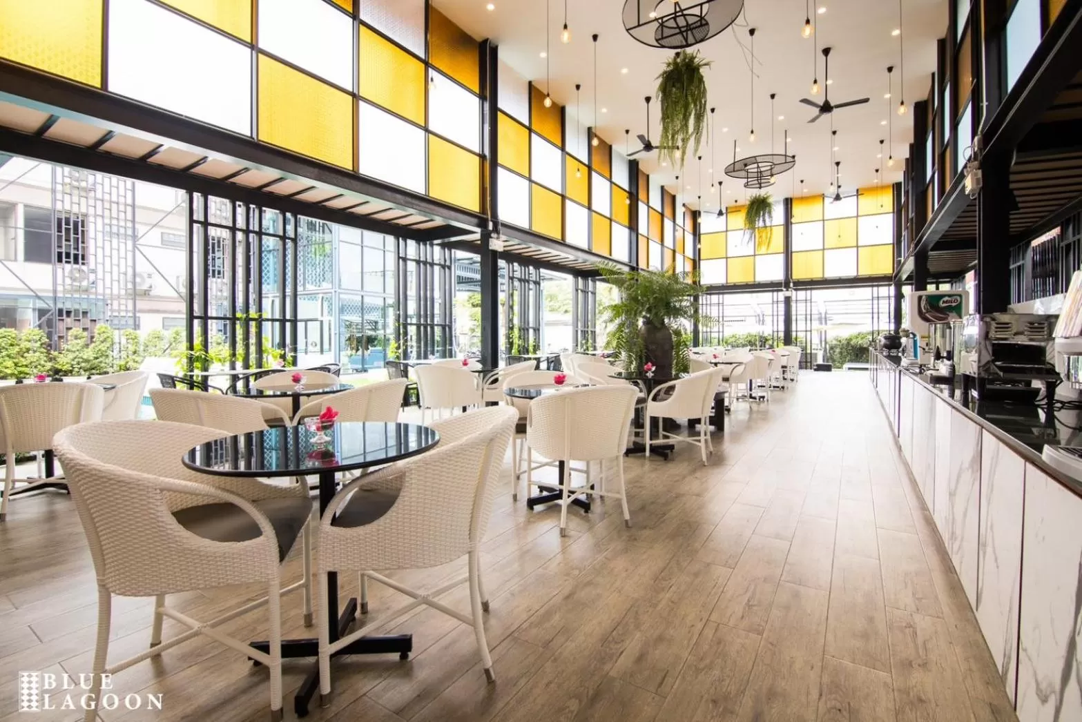 Restaurant/places to eat in Blue Lagoon Hotel