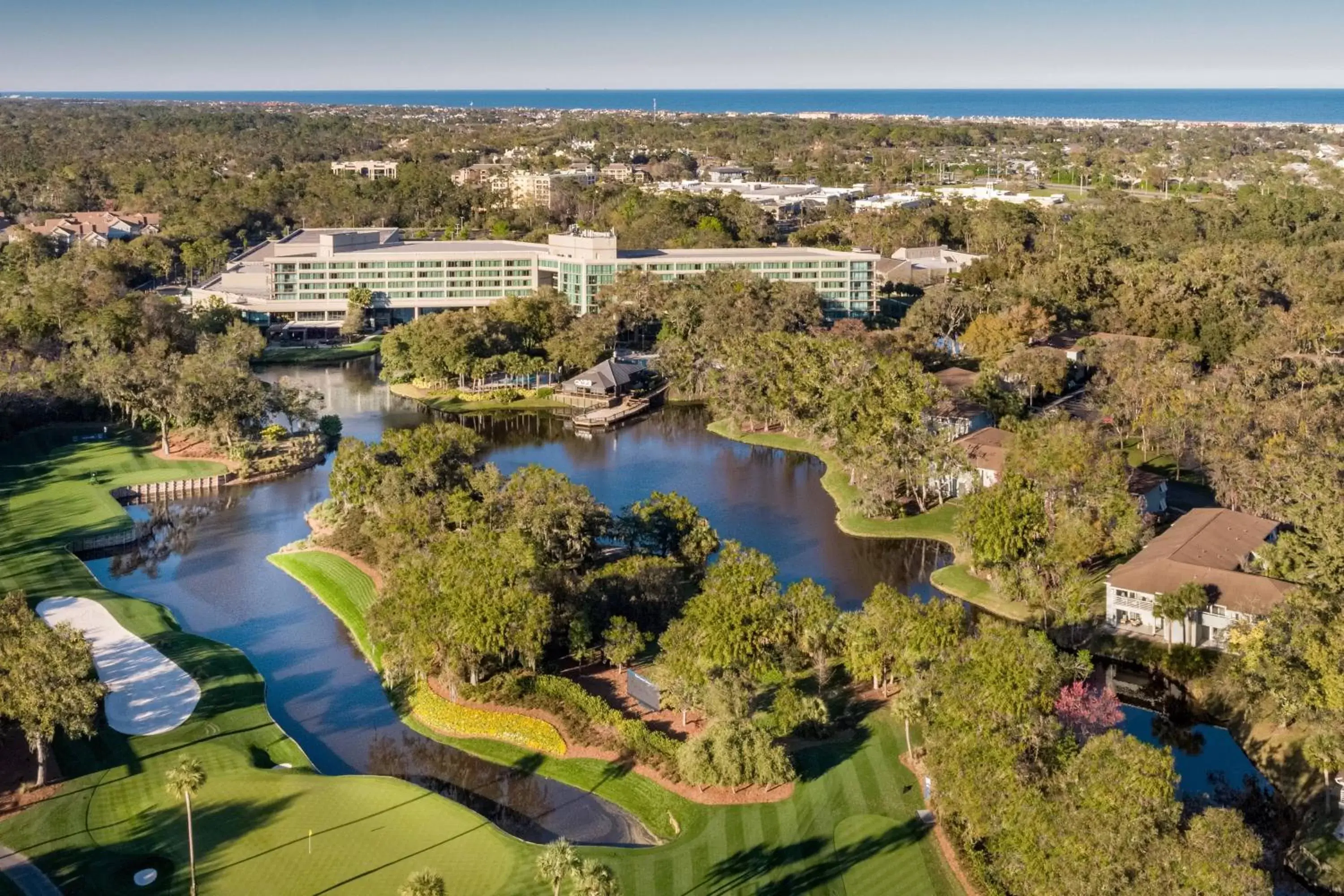 Property building, Bird's-eye View in Sawgrass Marriott Golf Resort & Spa