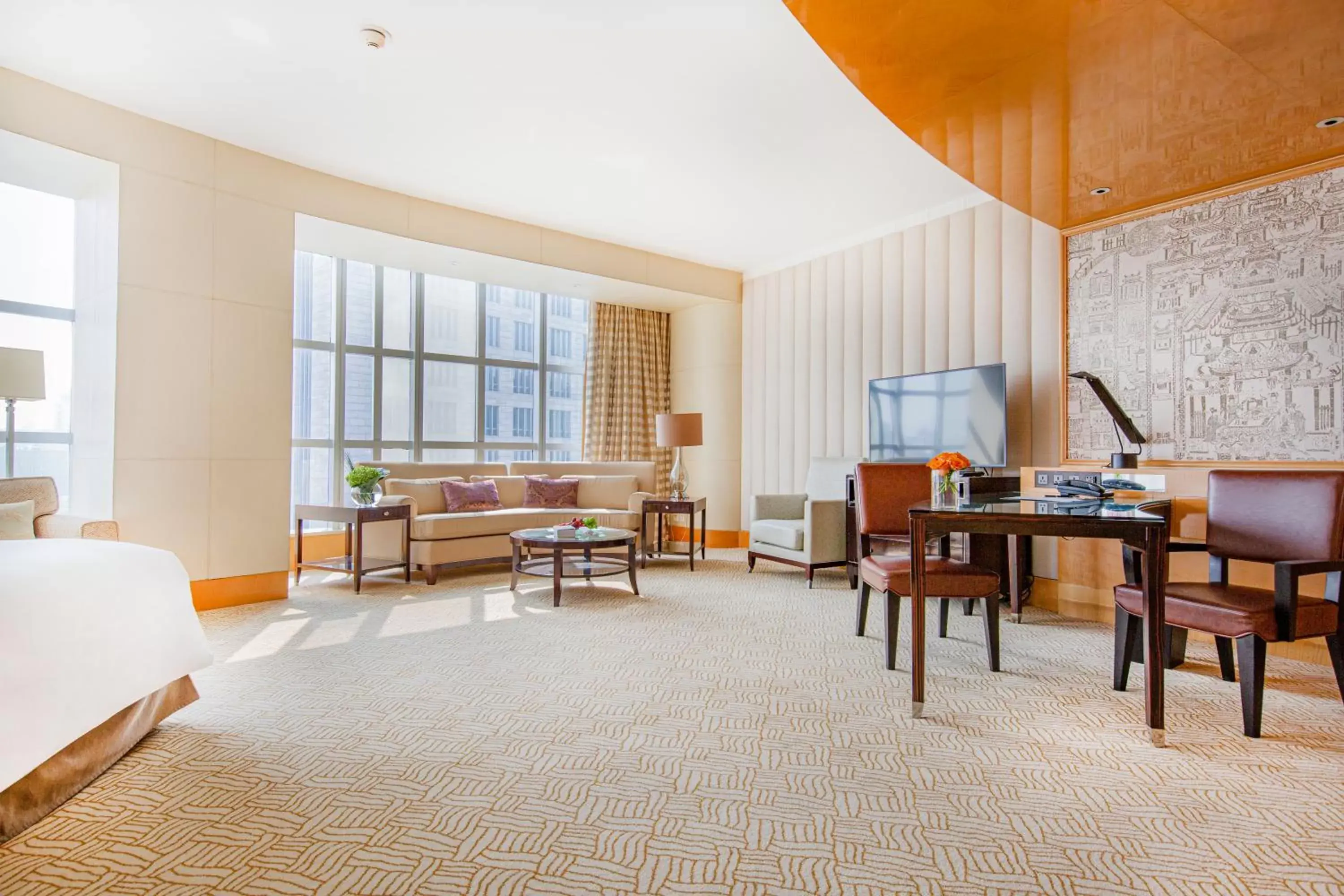 Seating area in The Ritz-Carlton Beijing, Financial Street