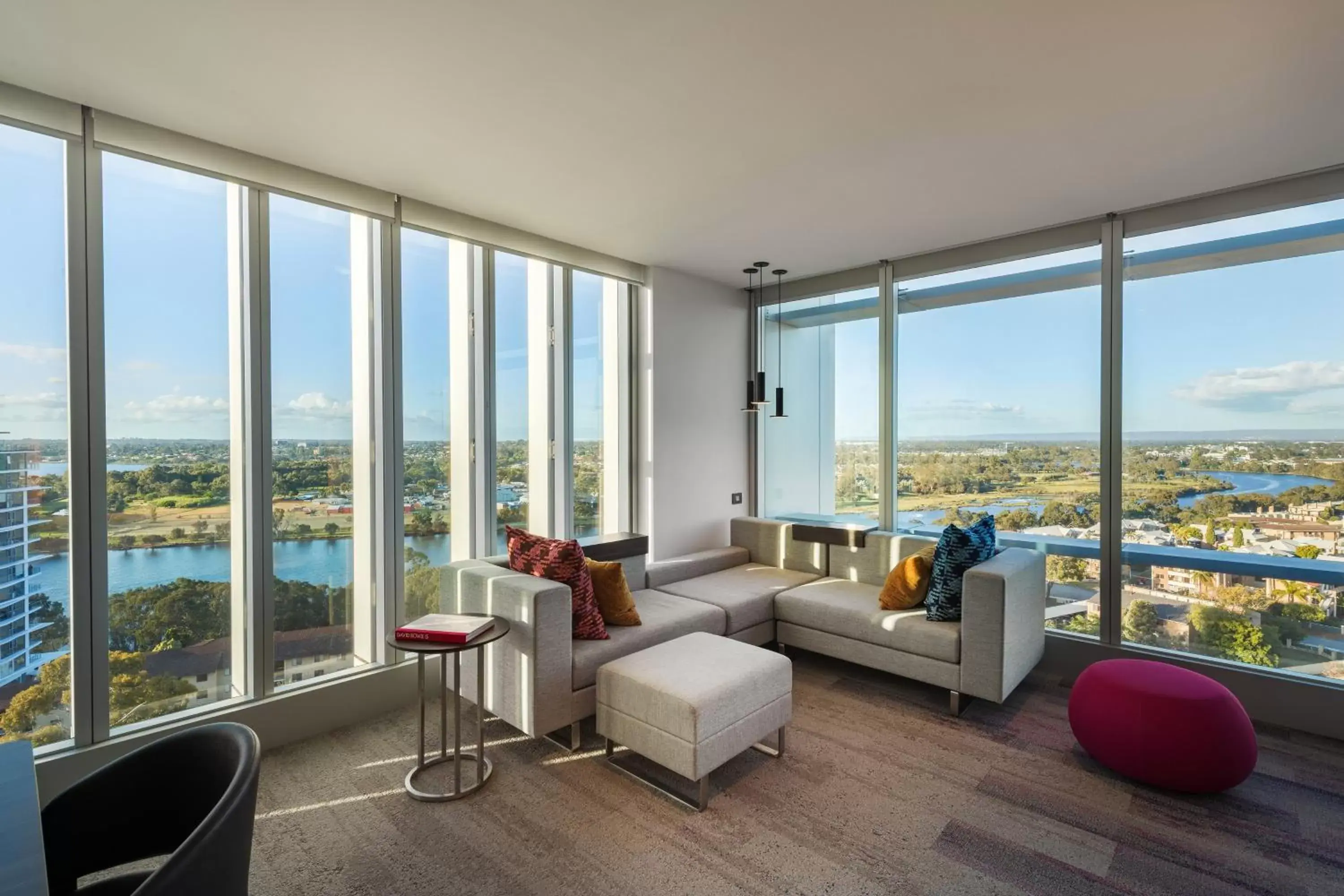 Living room, Seating Area in Aloft Perth