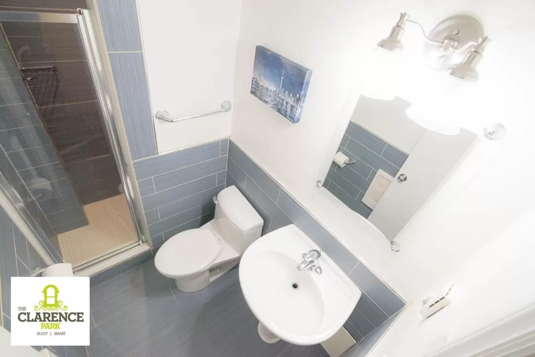 Bathroom in The Clarence Park