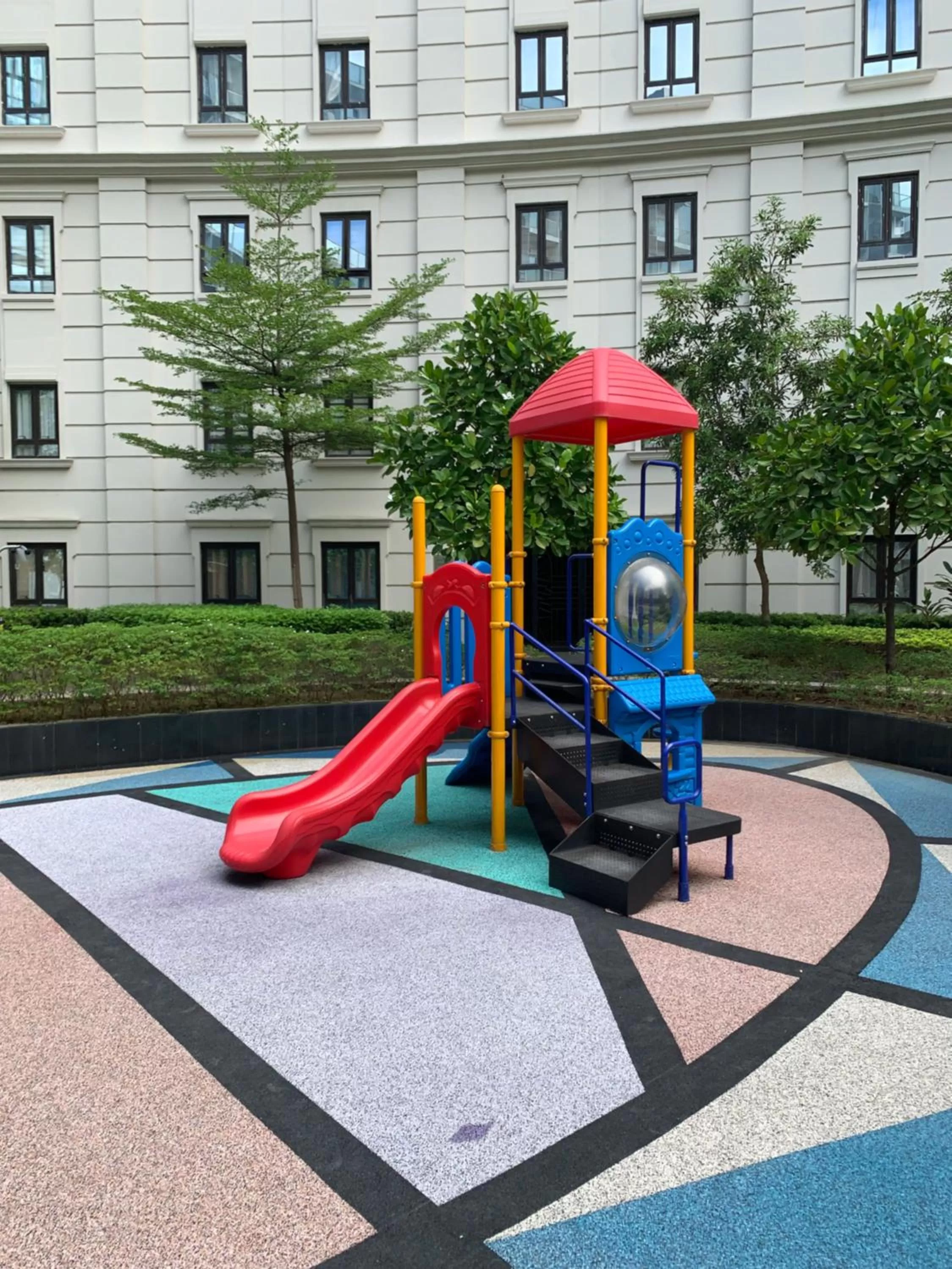 Children play ground in 81 Newport Boulevard Cluster 4 - 8F across NAIA Airport, Terminal 3