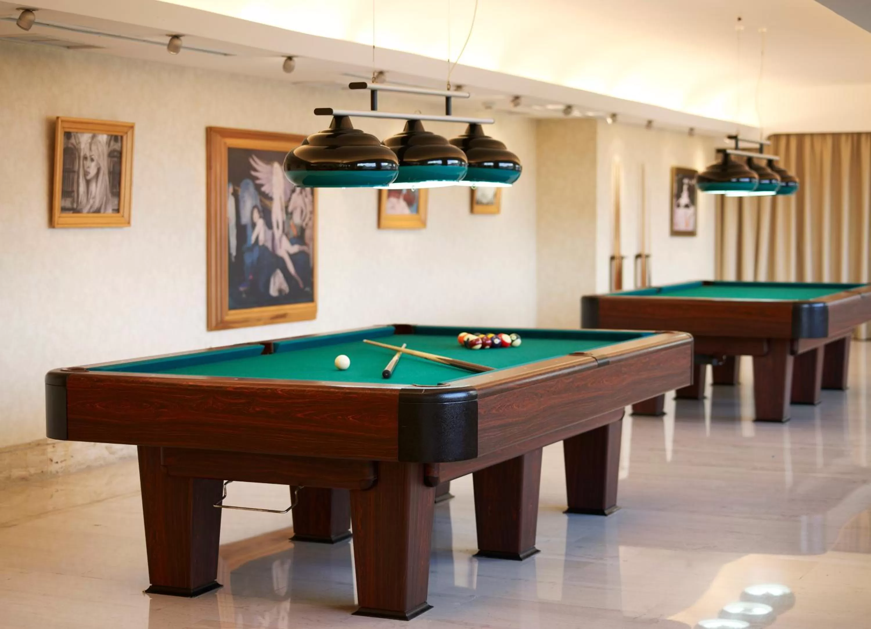 Billiard in Esperos Mare Resort & Spa