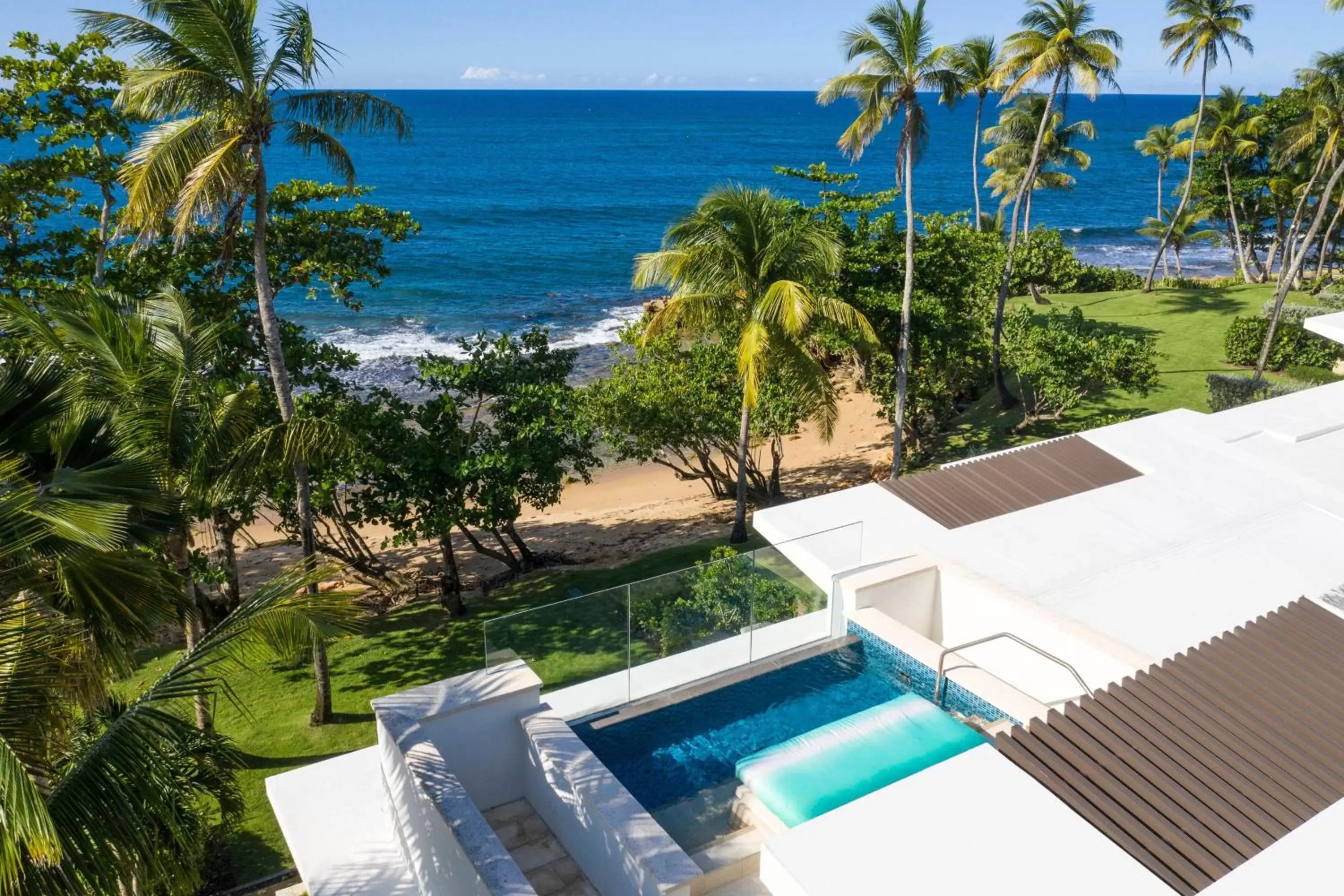 Bedroom, Pool View in Dorado Beach, a Ritz-Carlton Reserve