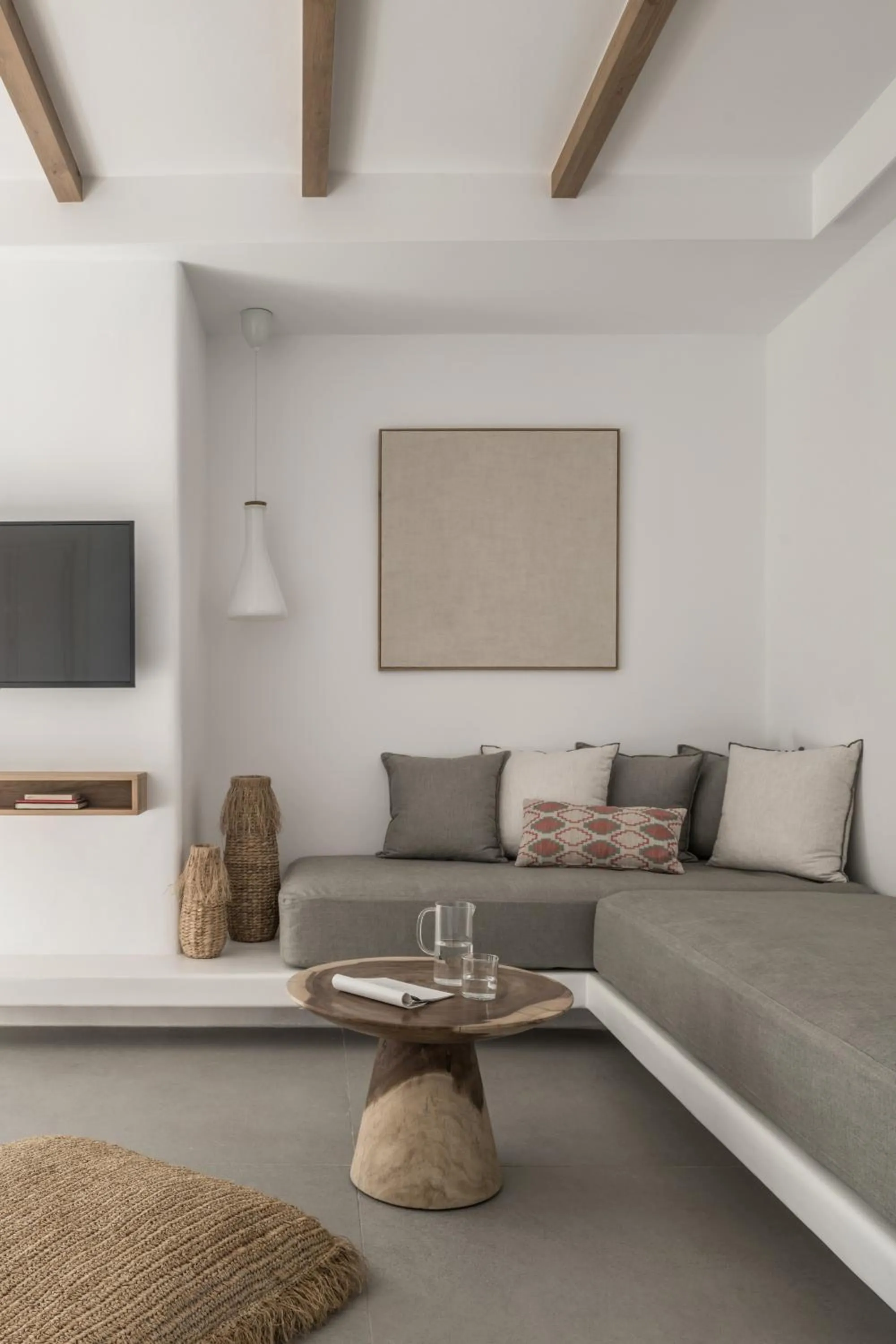 Seating area in A Hotel Mykonos