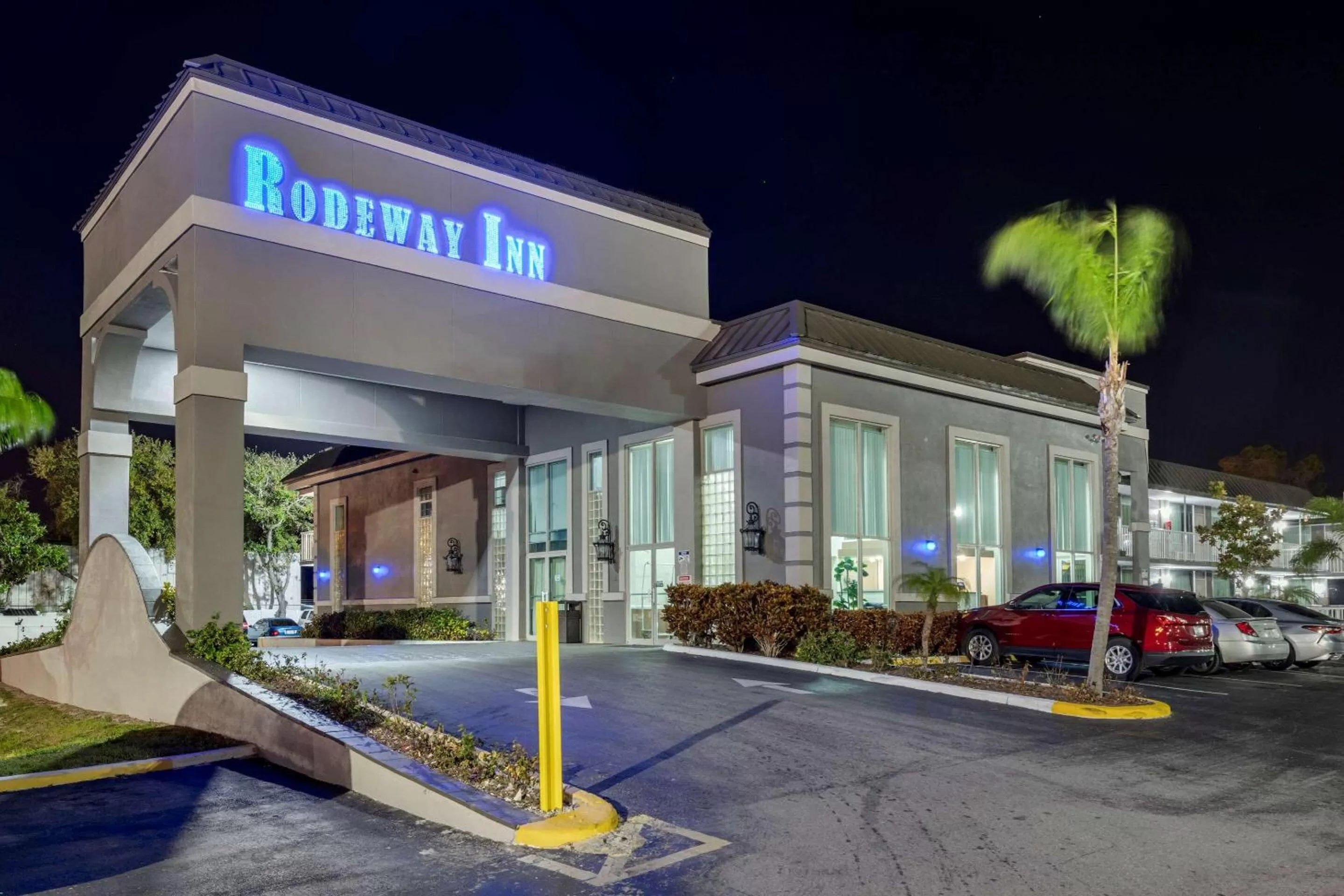 Property building in Rodeway Inn New Port Richey