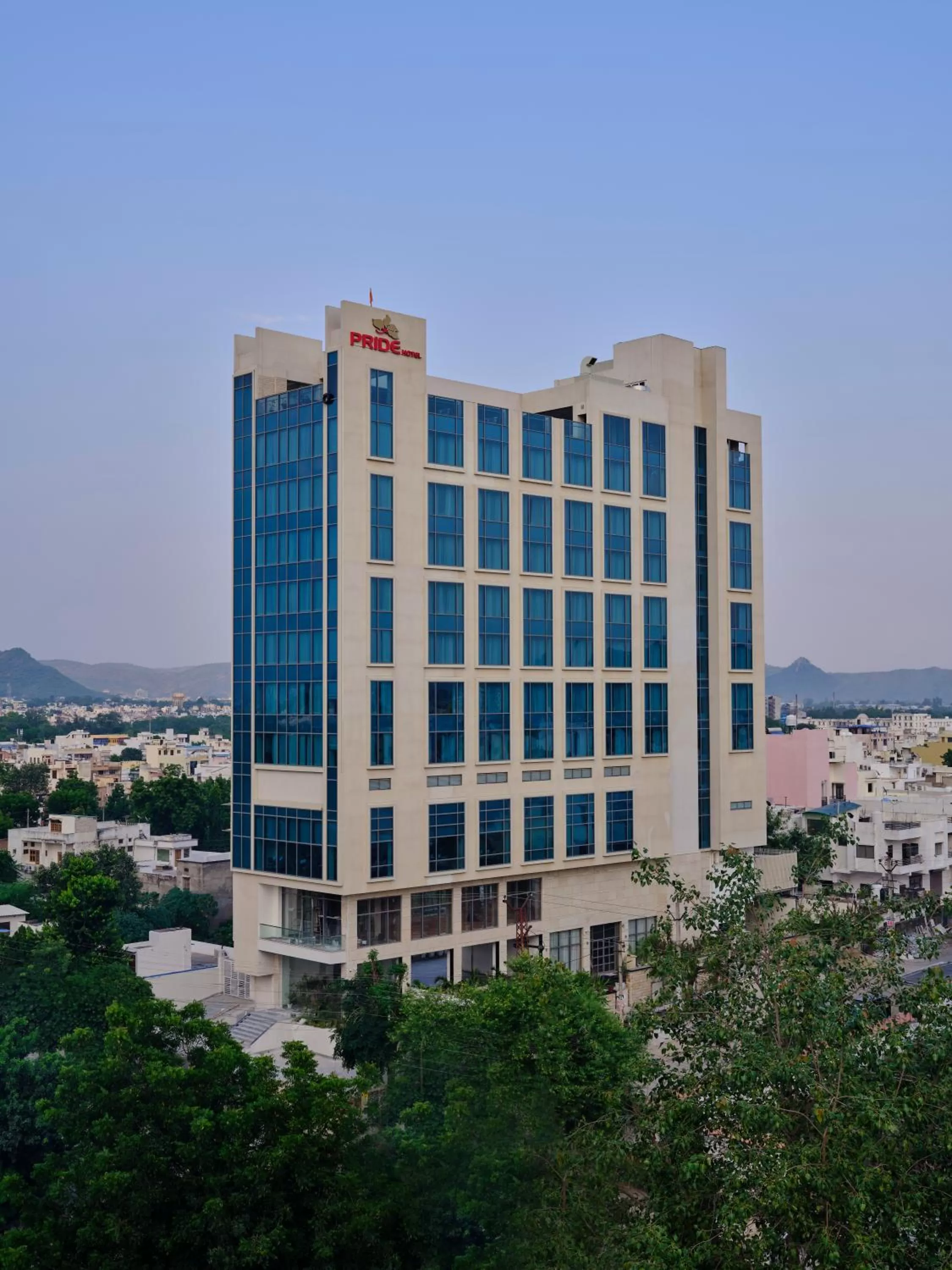 Facade/entrance in Pride Hotel Udaipur