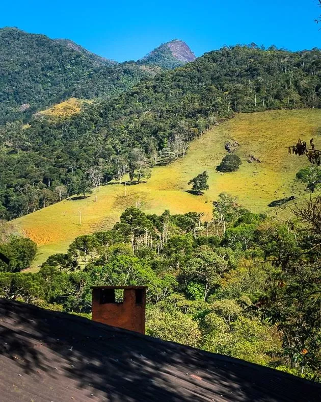 Mountain view in Pousada Vila Santa Barbara
