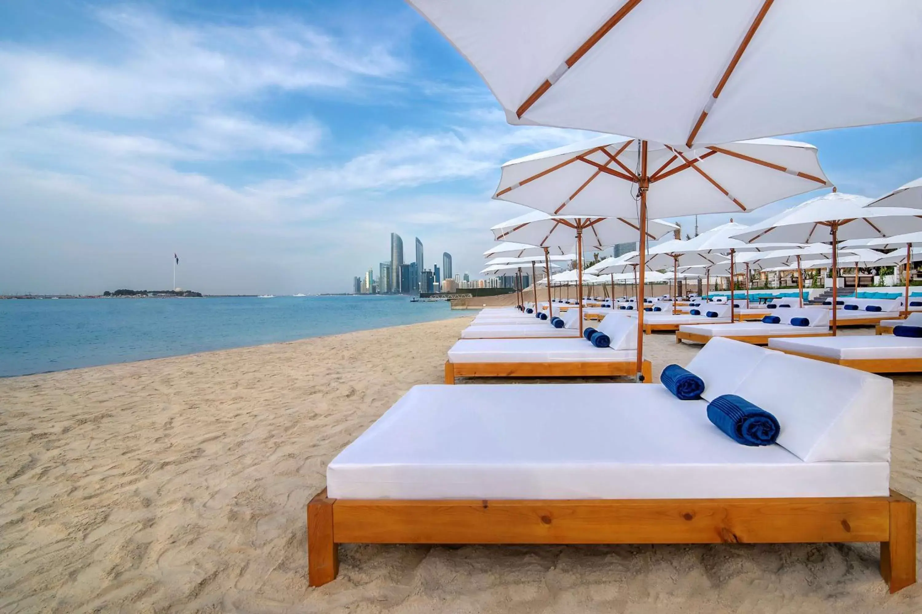 Beach in Radisson Blu Hotel & Resort, Abu Dhabi Corniche