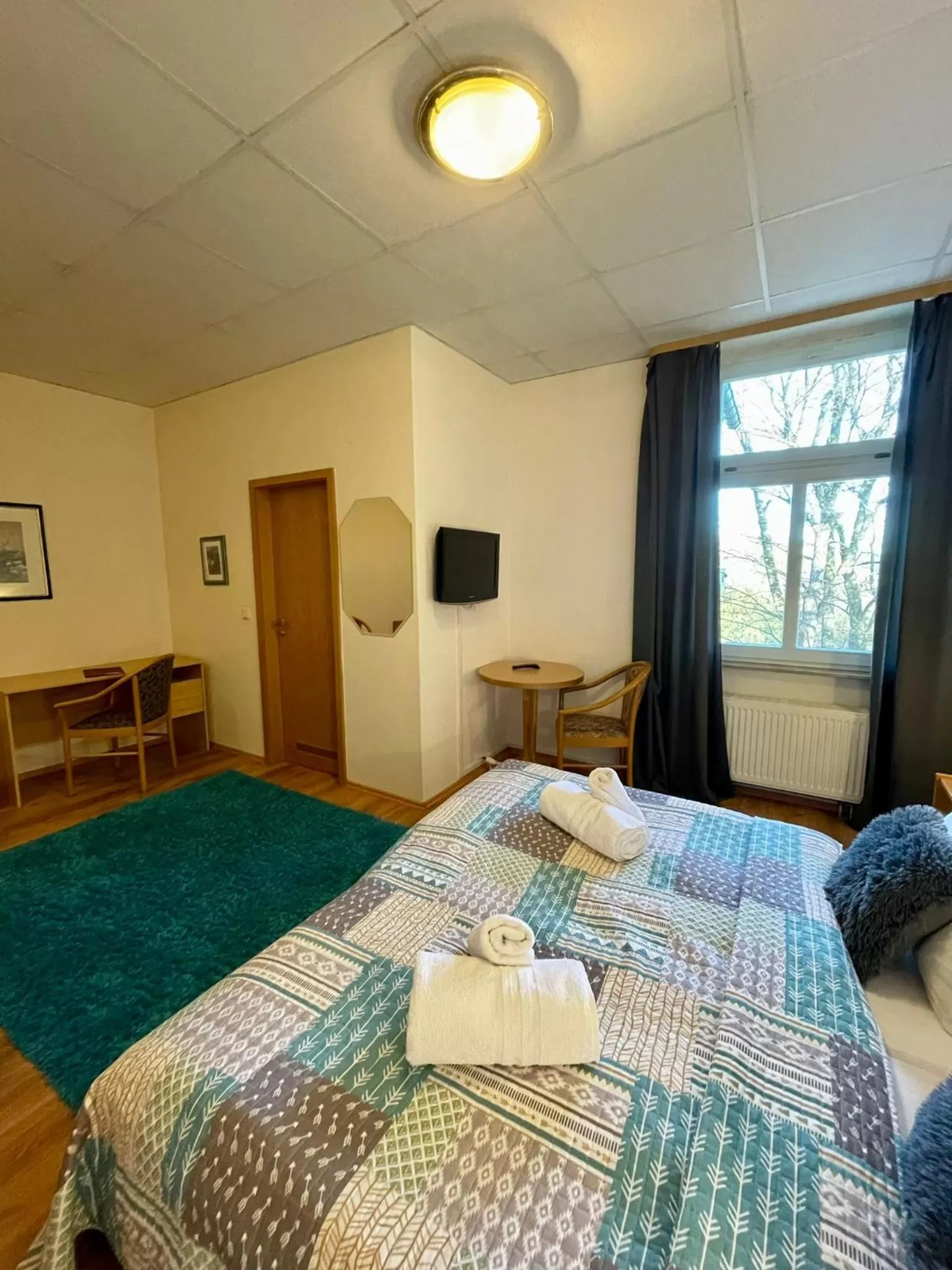 Bedroom, Bed in Parkhotel Waldschlösschen