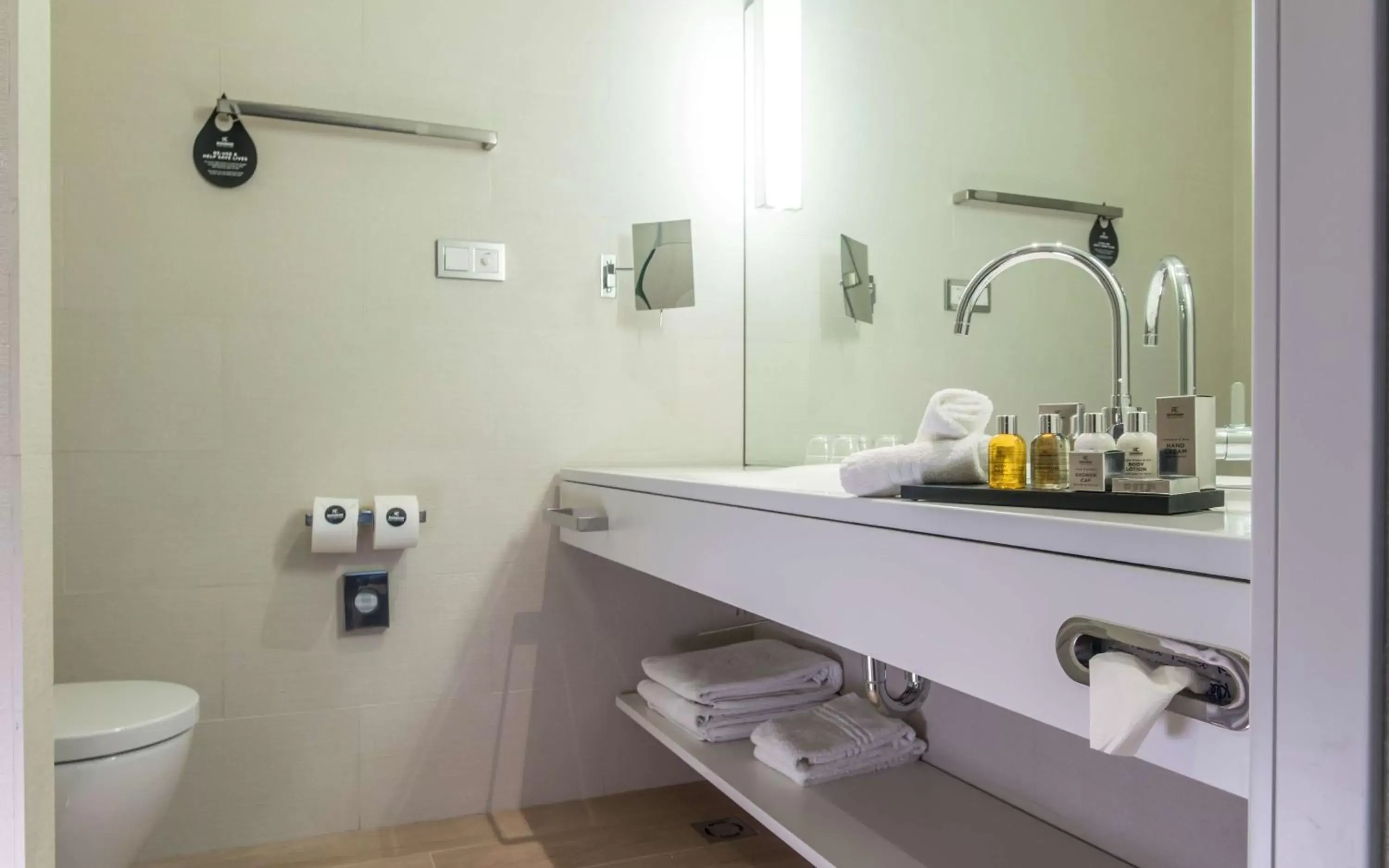 Bathroom in Radisson Collection Hotel, Old Mill Belgrade Bathroom in Radisson Collection Hotel, Old Mill Belgrade