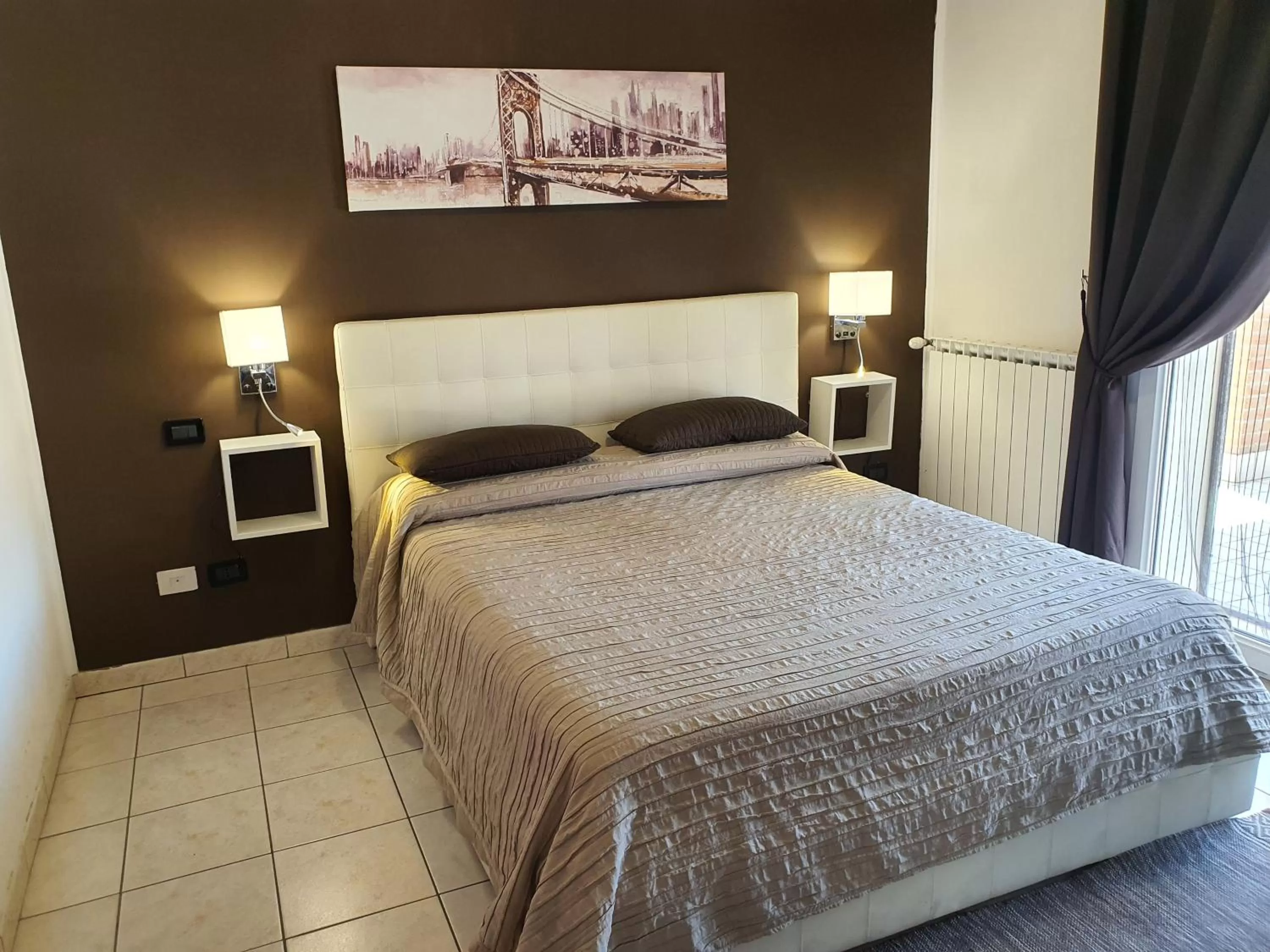 Bed in Guest House Brezza Marina