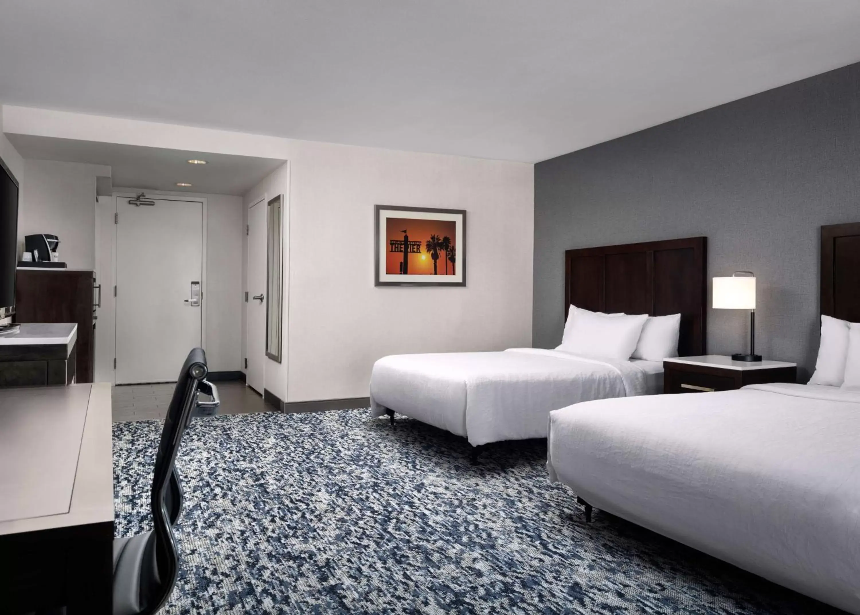 Bed in Hilton Garden Inn Los Angeles/Redondo Beach Bed in Hilton Garden Inn Los Angeles/Redondo Beach