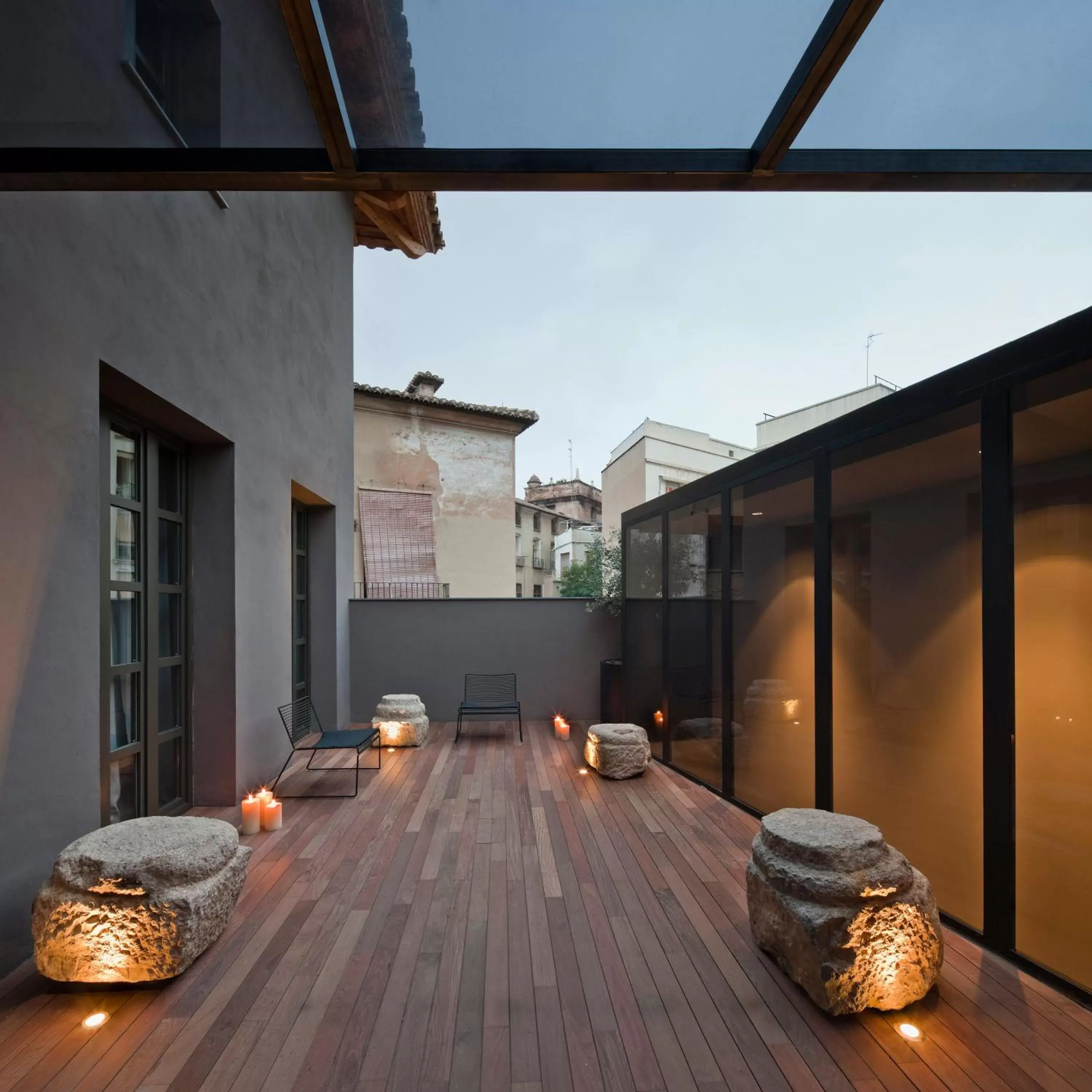 Balcony/Terrace in Caro Hotel