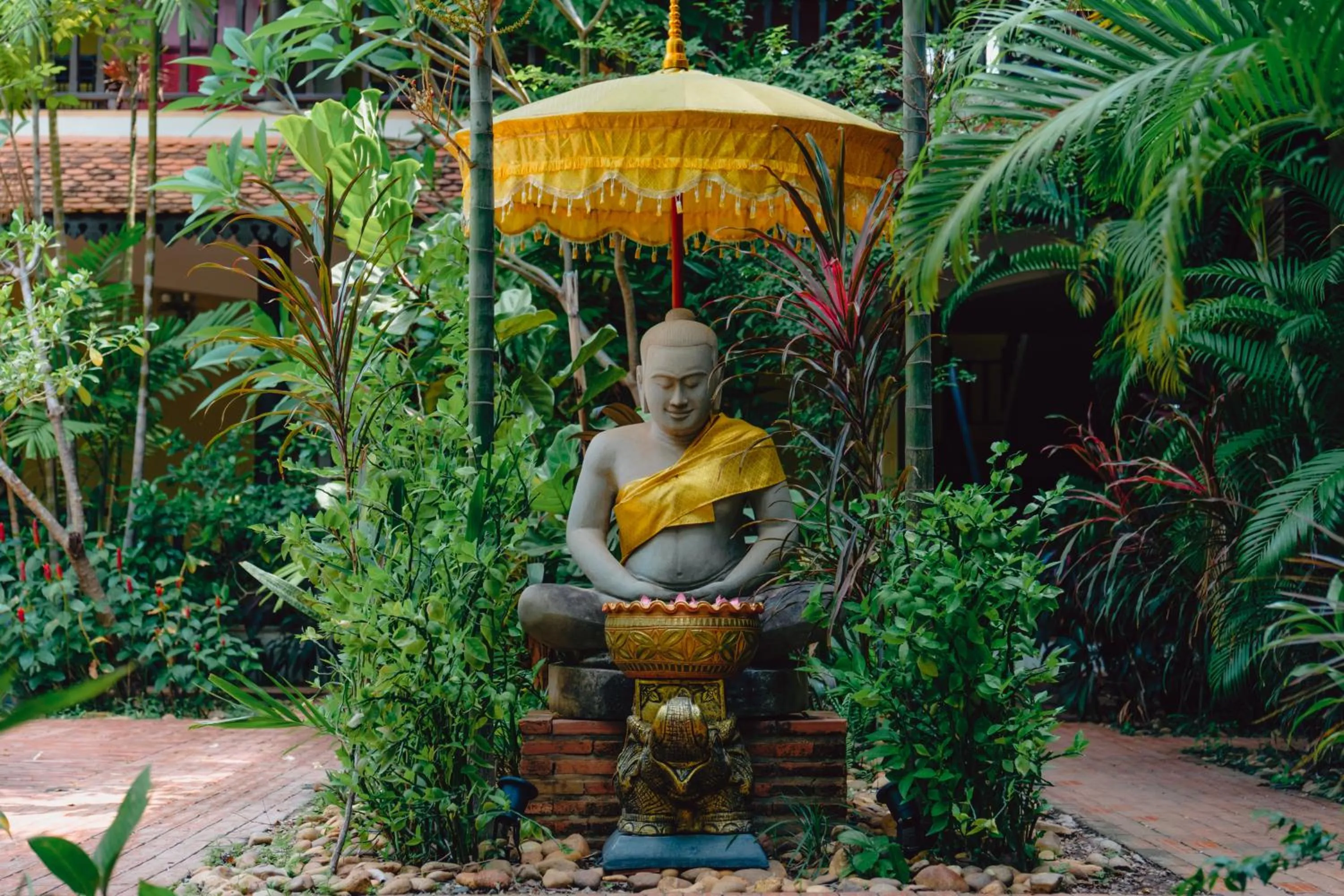 Natural landscape in Pandora Suite D'Angkor