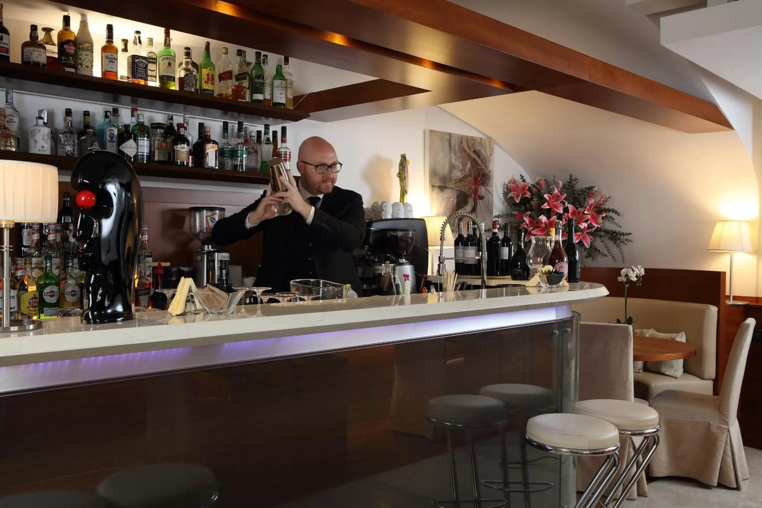 Lounge or bar, Lounge/Bar in Ruzzini Palace Hotel