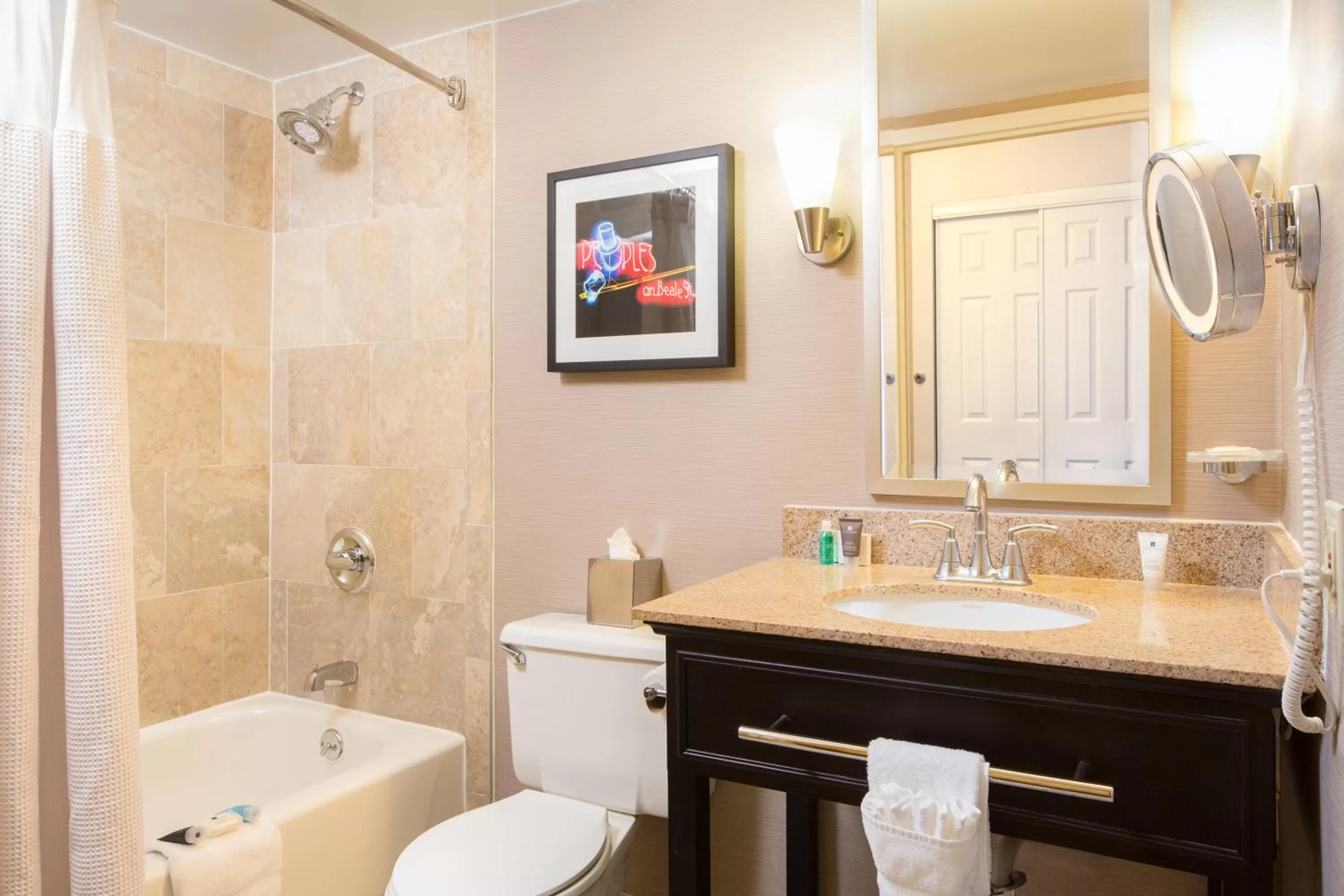 Bathroom in Crowne Plaza Memphis Downtown by IHG