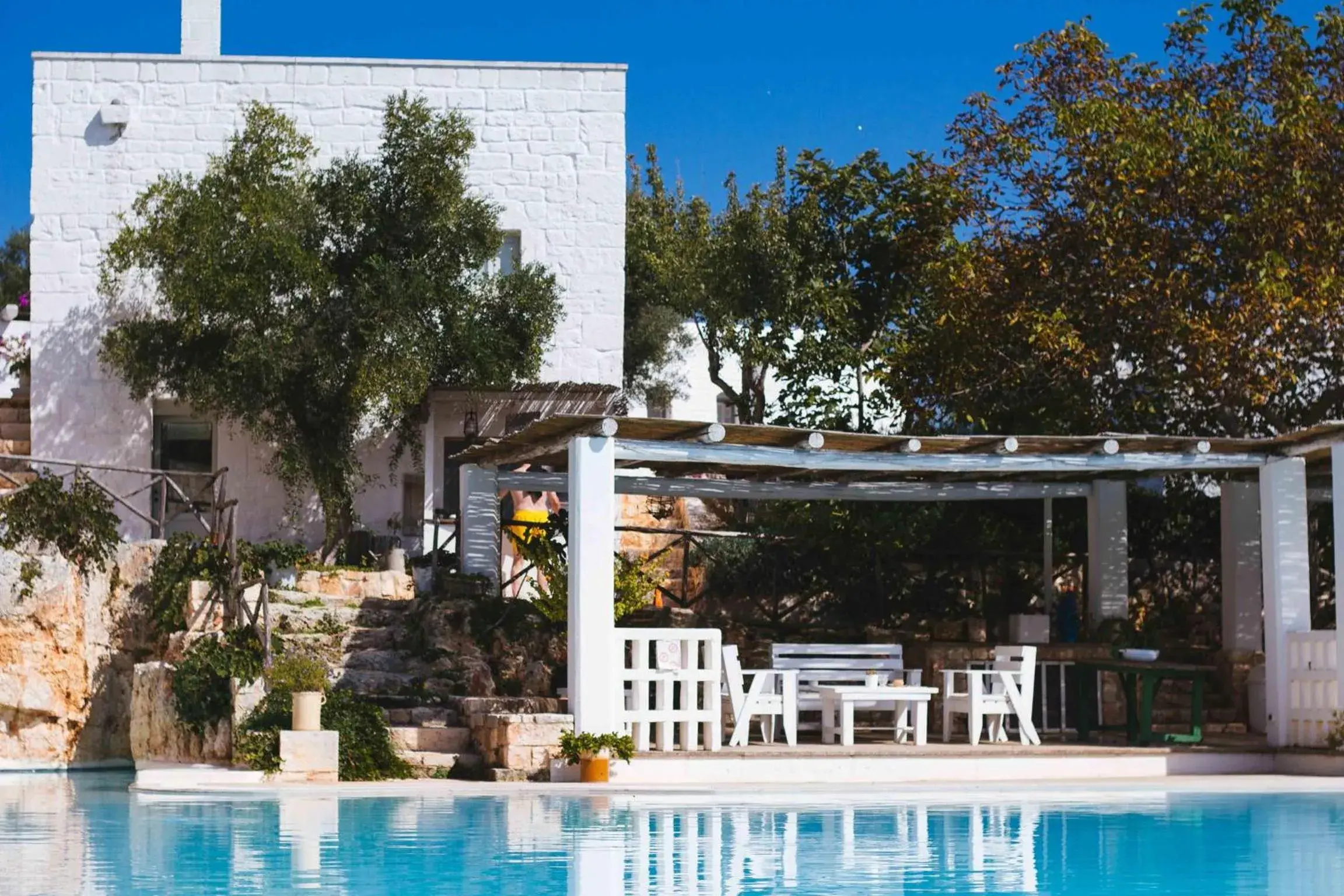 Swimming pool, Property Building in Masseria Cervarolo