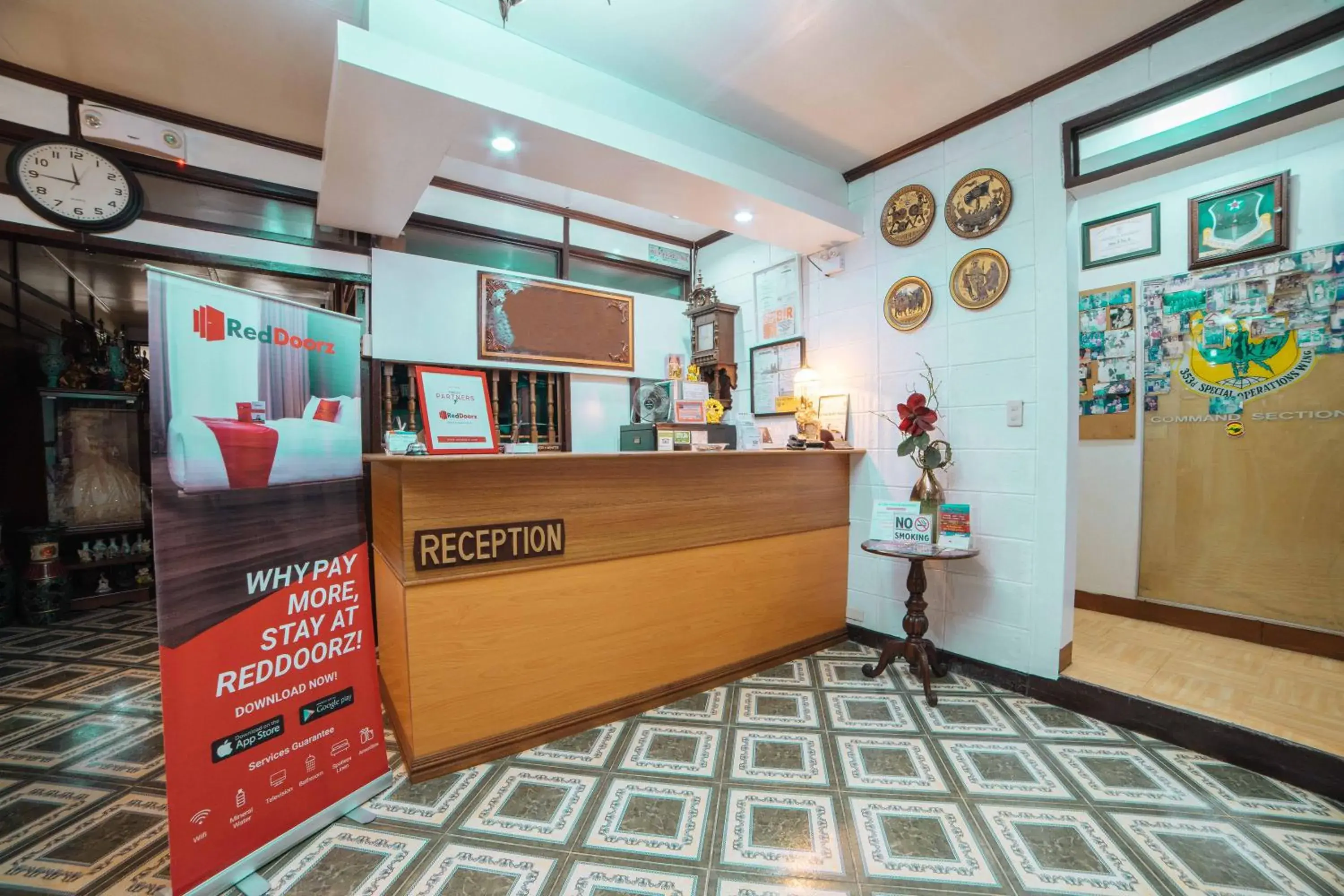 Lobby or reception, Lobby/Reception in RedDoorz @ Tamarind Street Angeles City