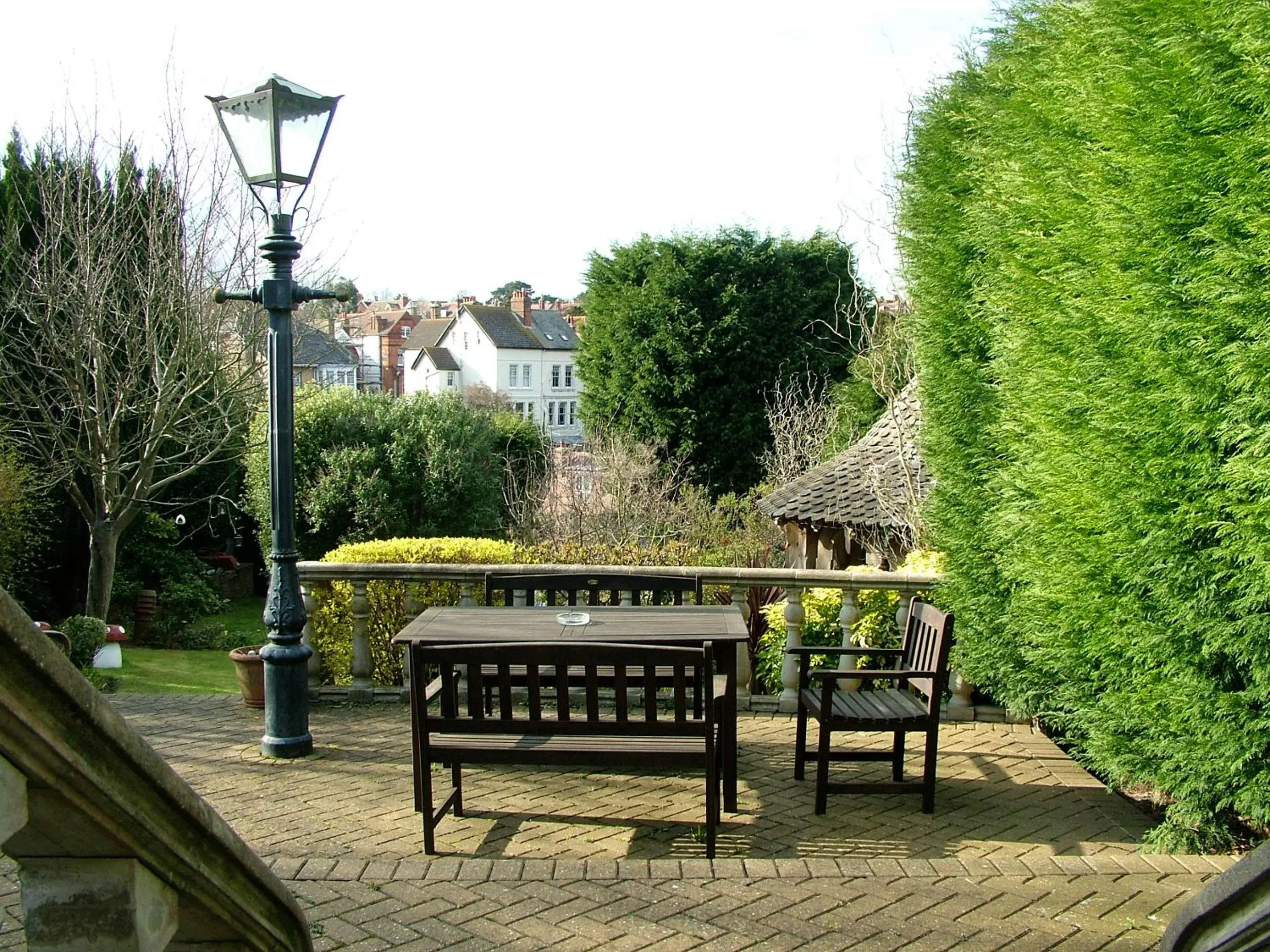 Patio in Tower House 1066