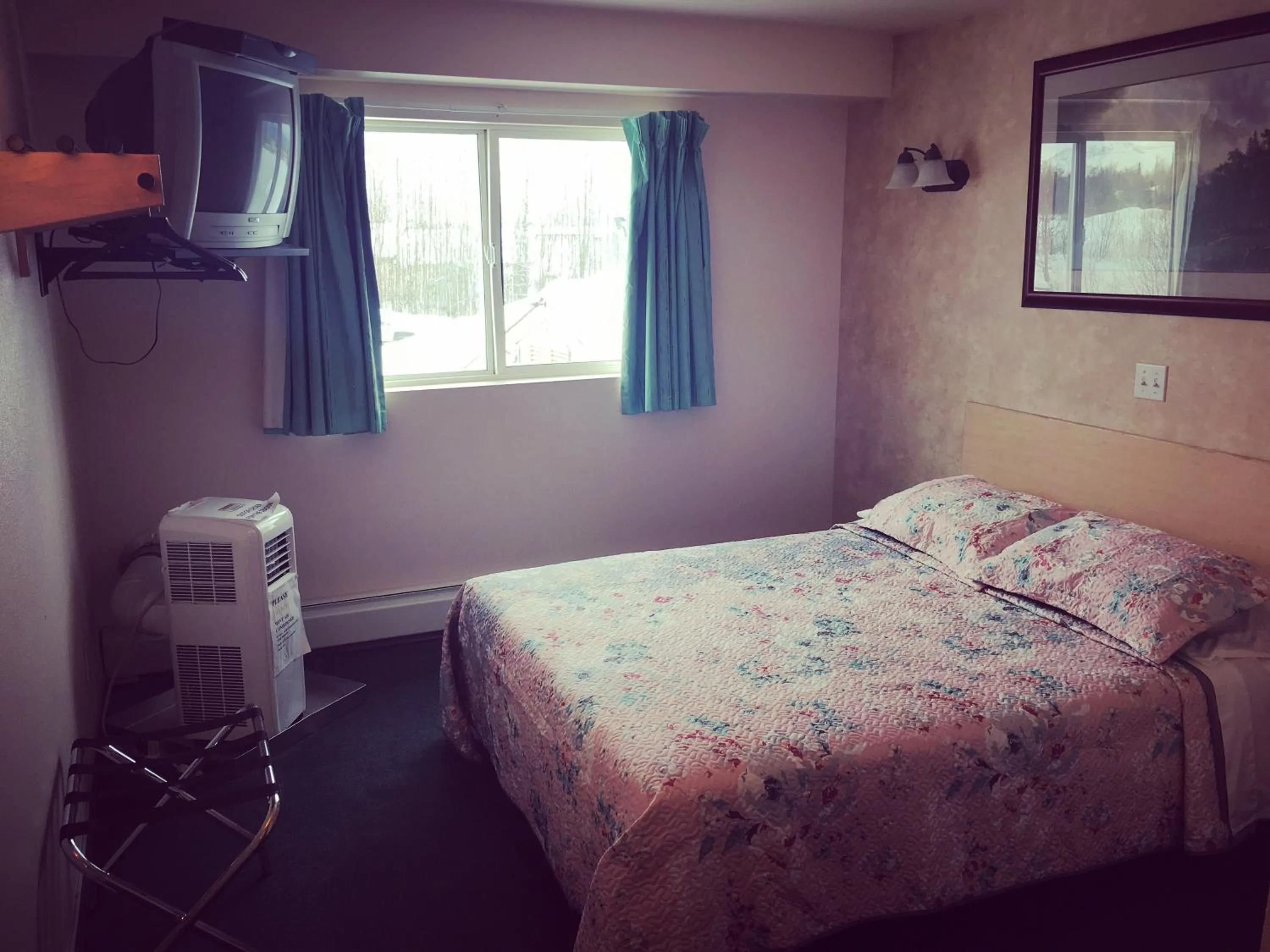 Bed in Windbreak Cafe