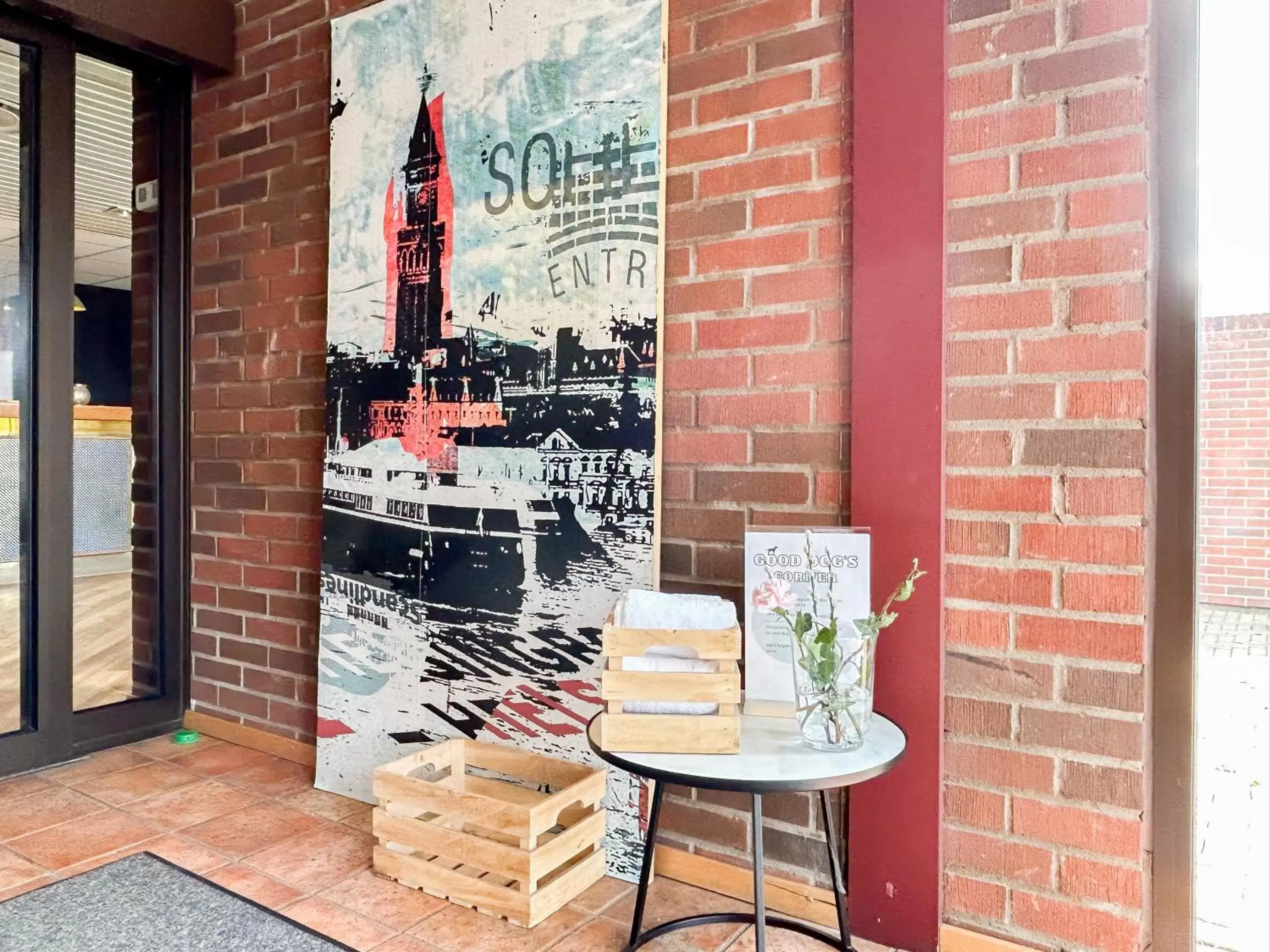 Facade/entrance in Good Morning + Helsingborg Facade/entrance in Good Morning + Helsingborg