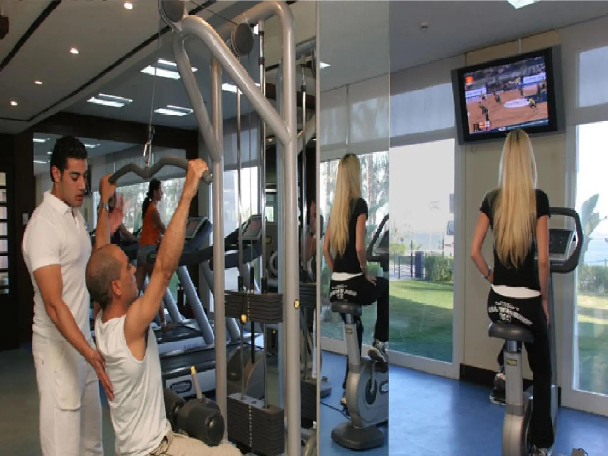 People, Fitness Center/Facilities in Grand Rotana Resort & Spa