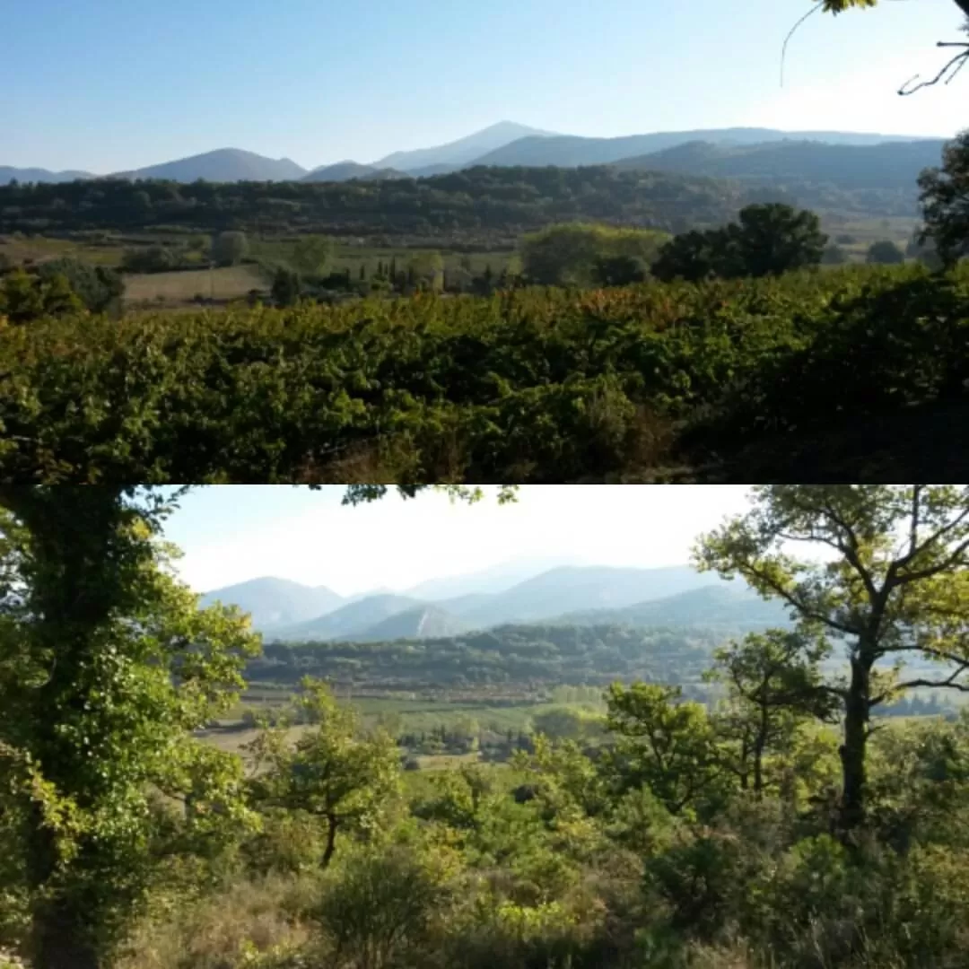 Natural landscape, Mountain View in Chambres d'Hôtes Aux Tournesols