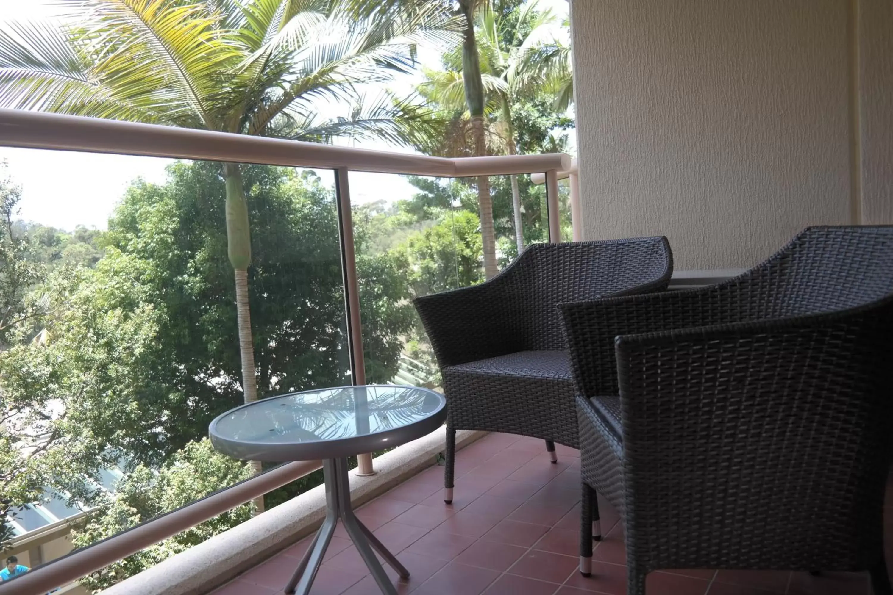 Balcony/Terrace in Pacific Bay Resort