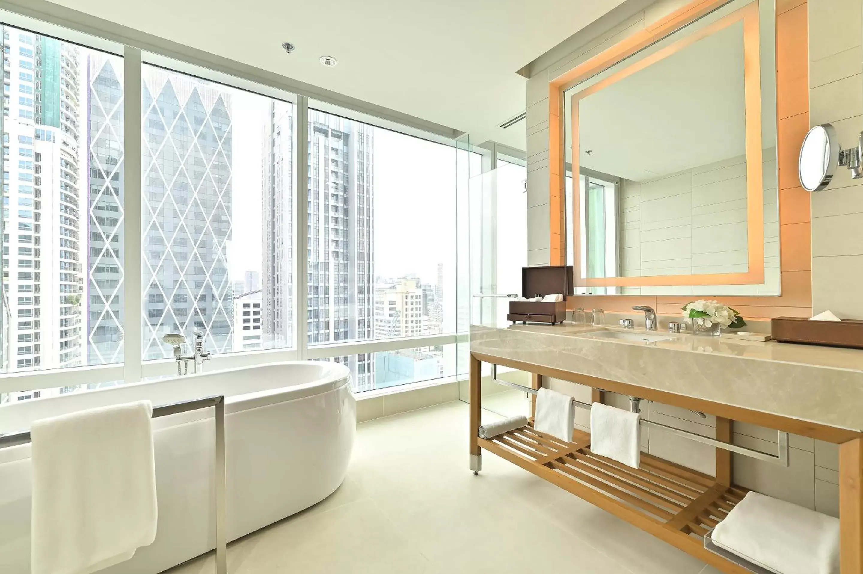 Bathroom in Eastin Grand Hotel Sathorn Bathroom in Eastin Grand Hotel Sathorn