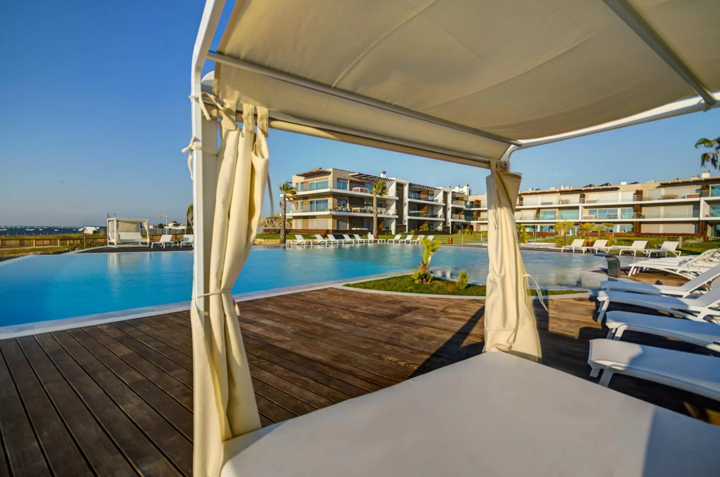 Pool view in Praia do Sal Resort